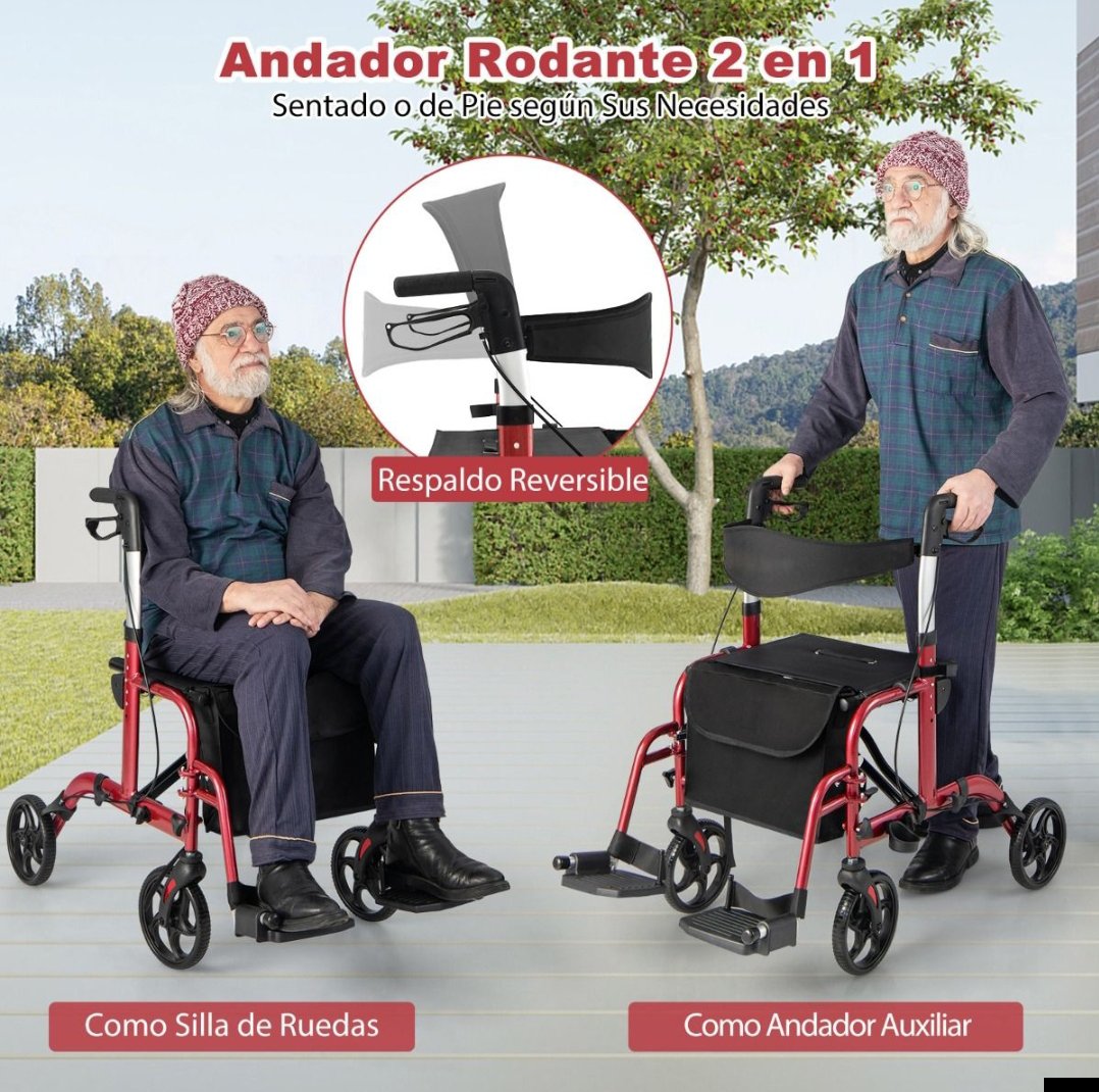 ANDADOR 2 EN 1 COSTWAY