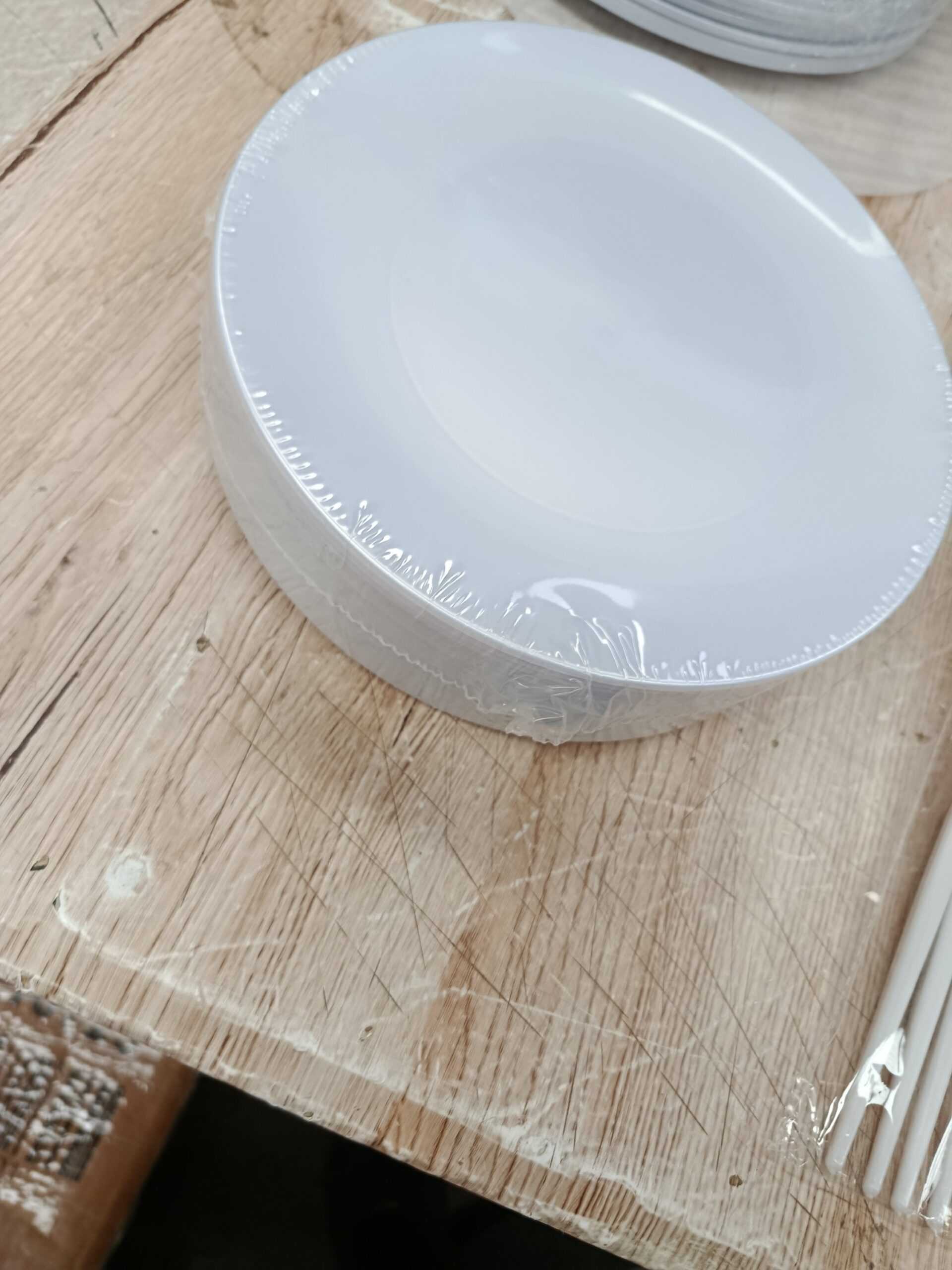 JUEGO DE PLATOS Y COBIERTOS DESECHABLES - Imagen 4