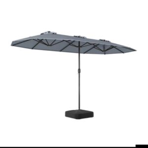 SOMBRILLA CON BASE COSTWAY NP13435EU-HS
