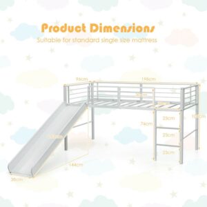 CANA INFANTIL CON TOBOGAN COSTWAY HU10174WH