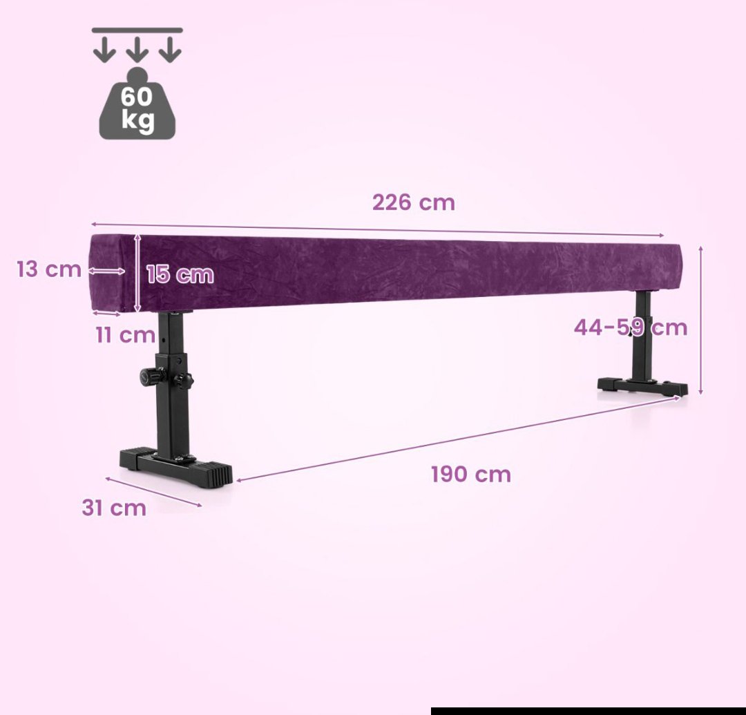 BATRA DE EQUILIBRIO COSTWAY FH10006ZS - Imagen 2