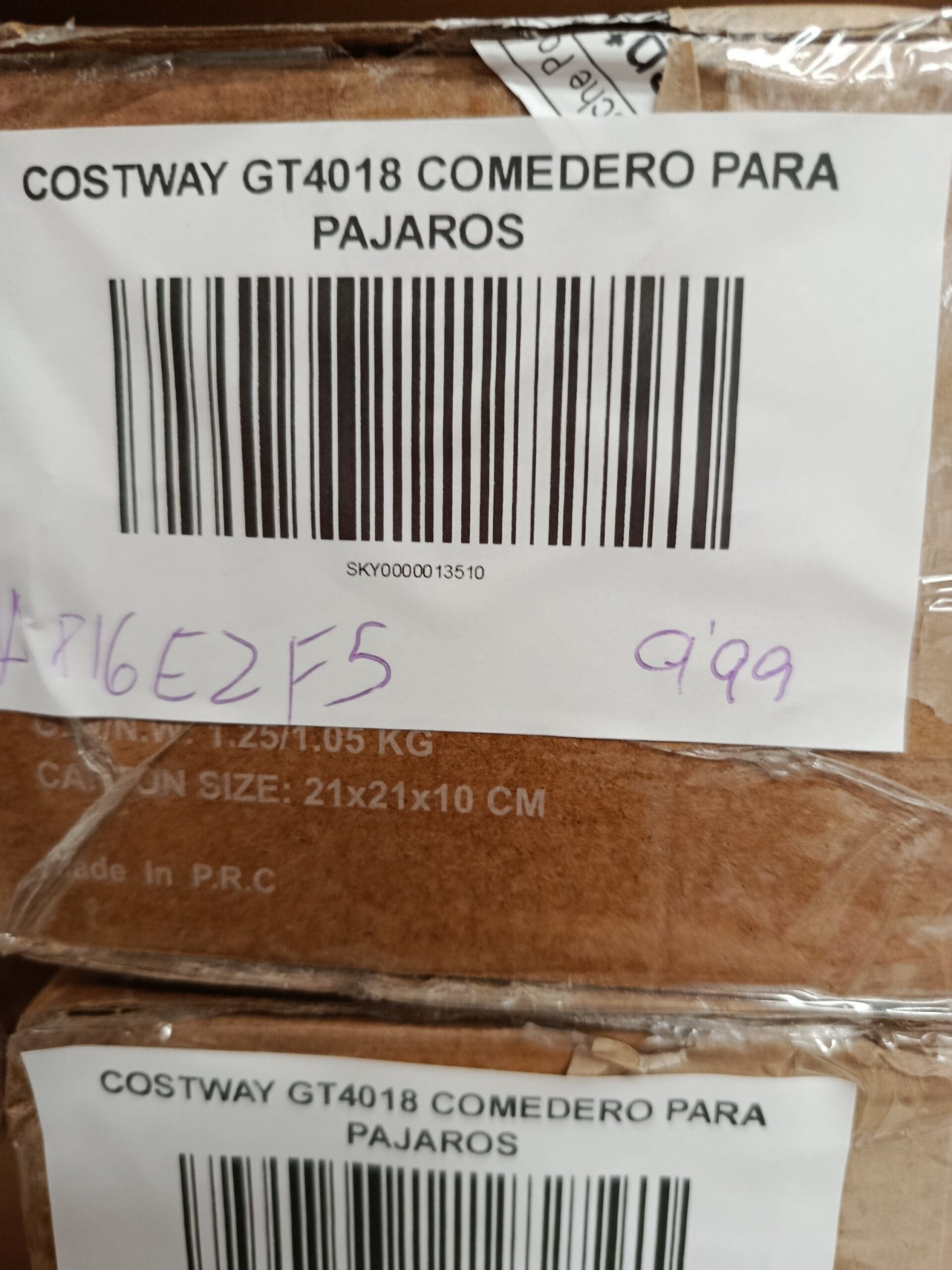COSTWAY GT4018 COMEDERO PARA PAJAROS - Imagen 7
