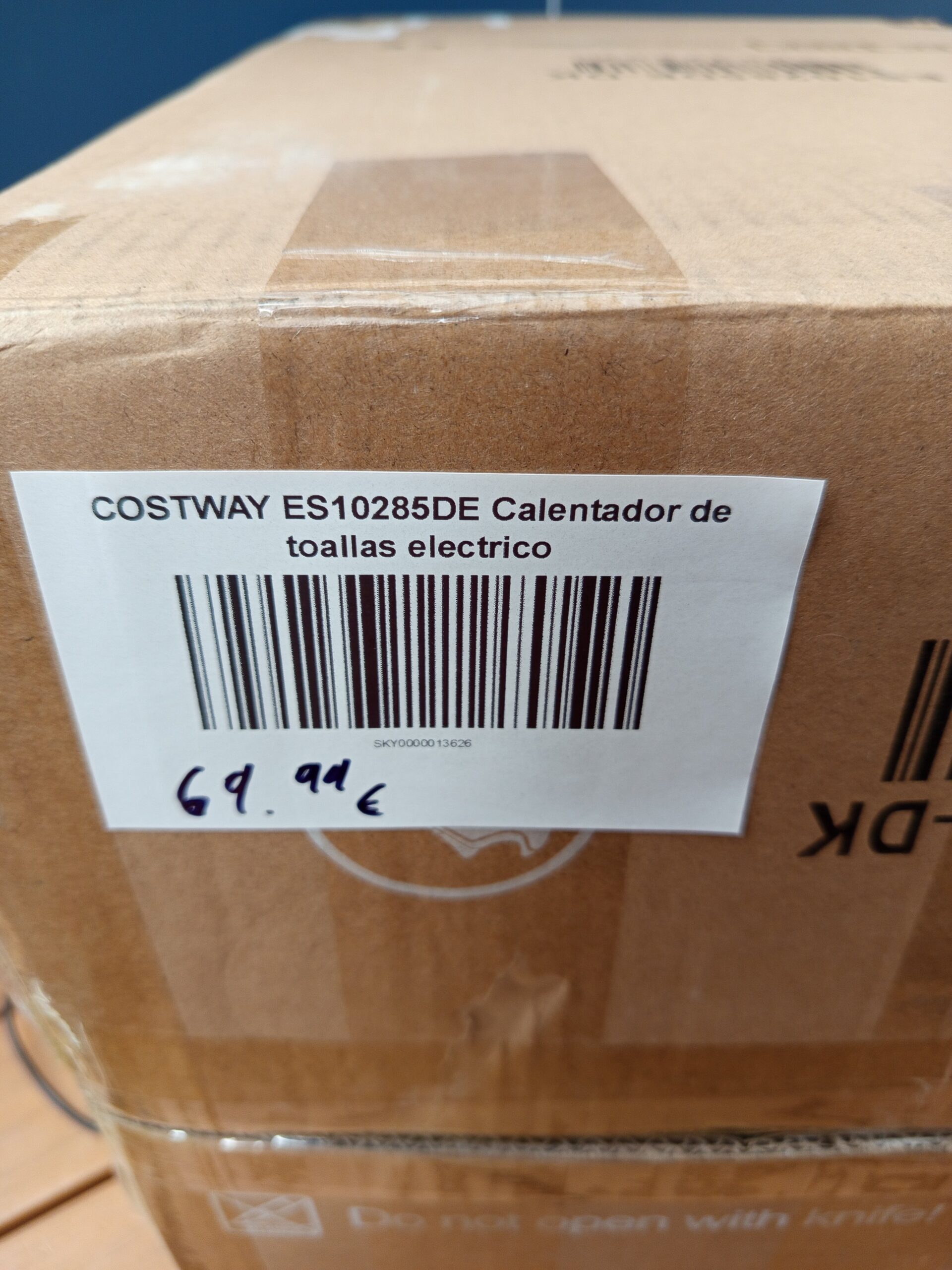 Costway ES10285DE-DK Calentador de toallas eléctrico. - Imagen 7