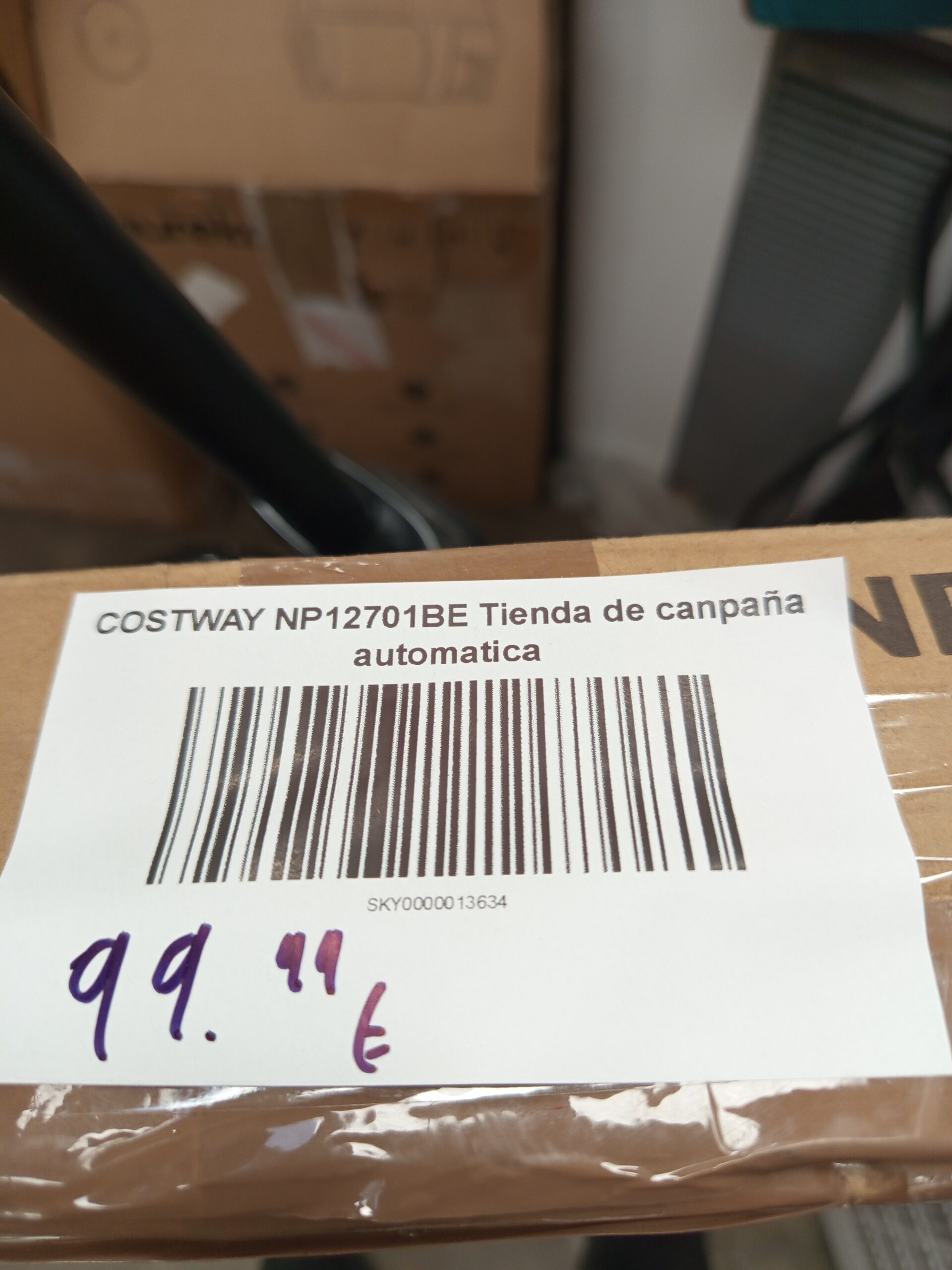 Costway NP12701BE Tienda de campaña automática de invierno - Imagen 7