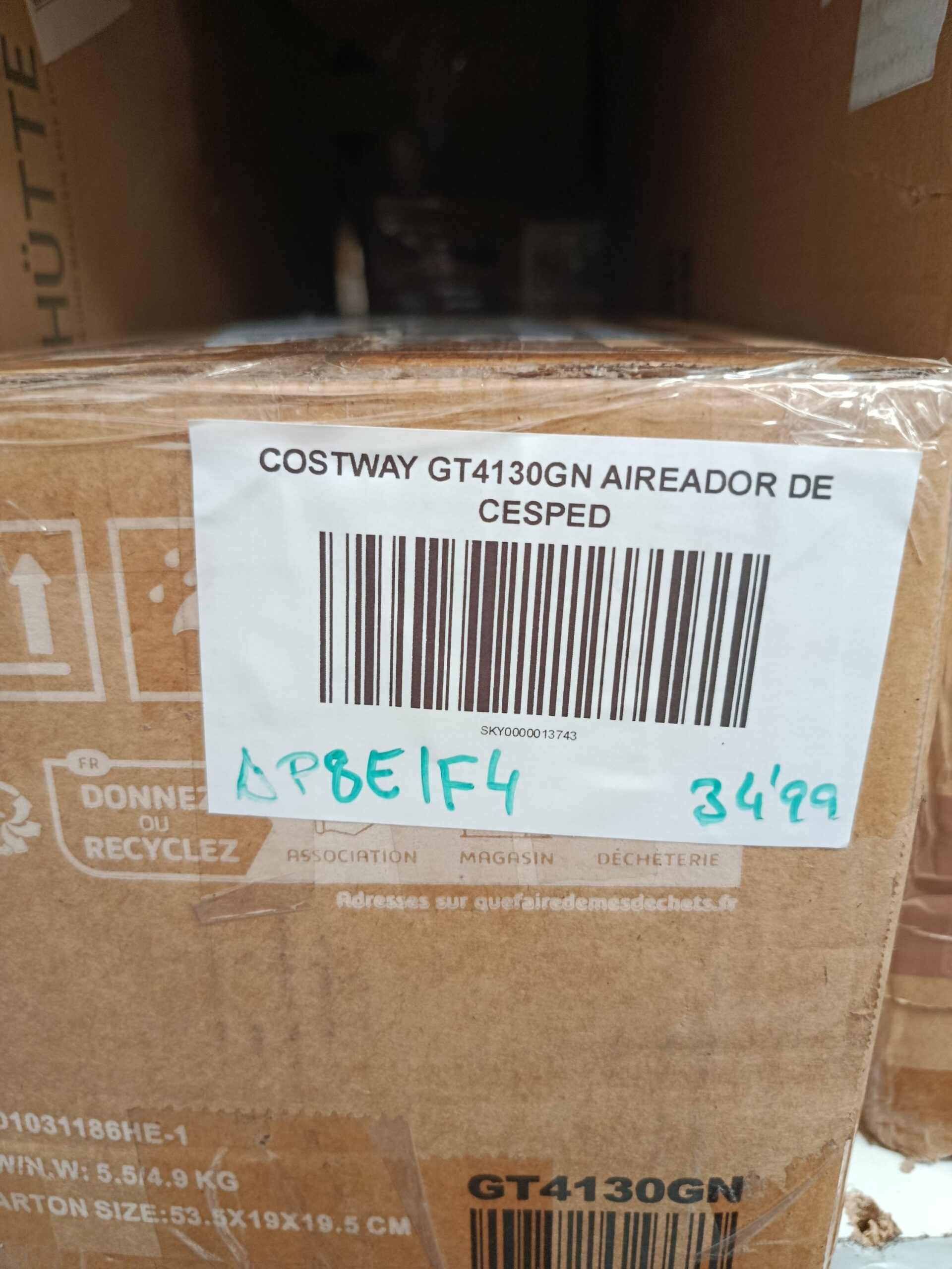 AIREADOR DE CESPED COSTWAY GT4130GN - Imagen 7