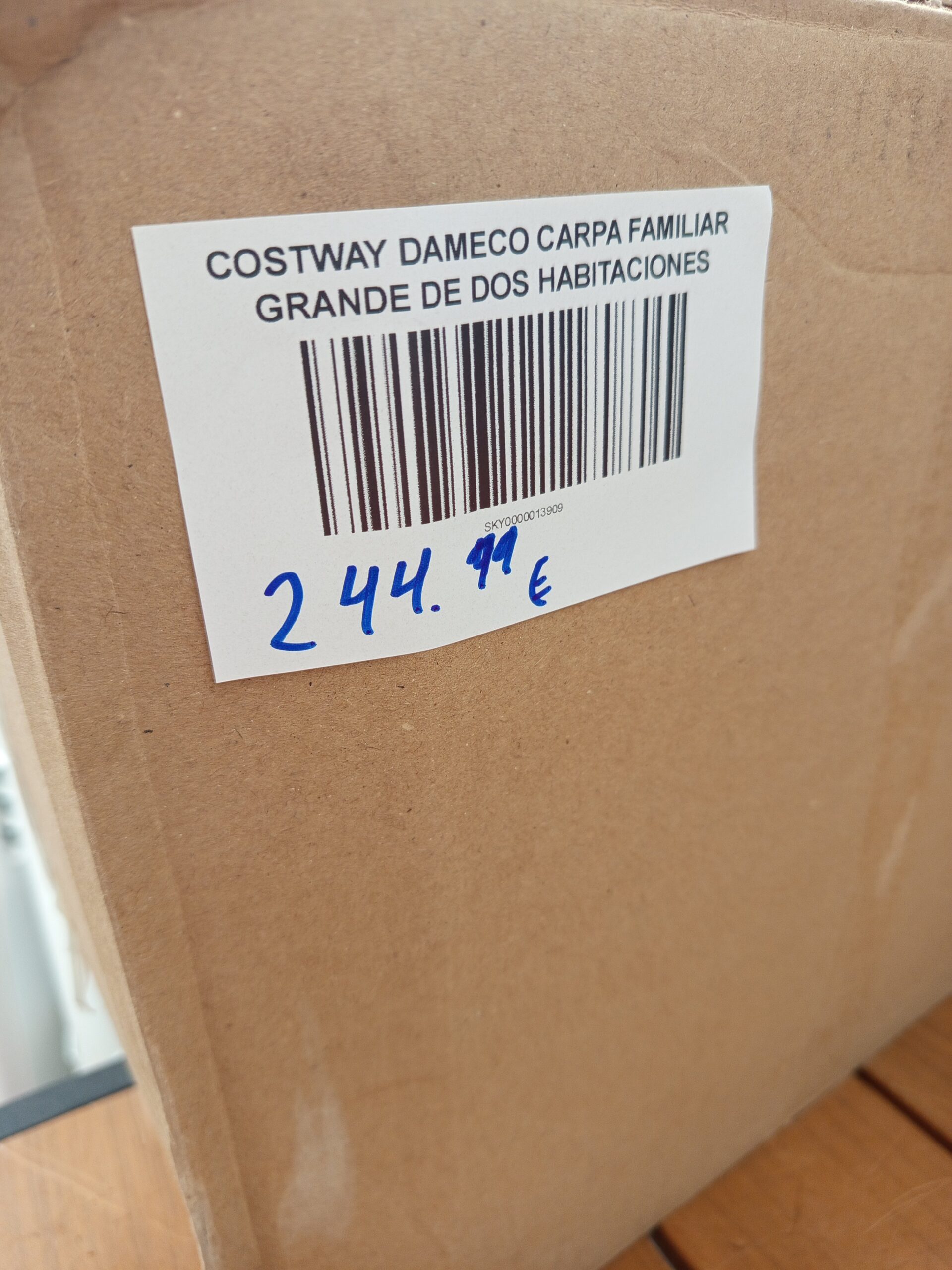 COSTWAY DAMECO Carpa familiar grande de dos habitaciones. - Imagen 9