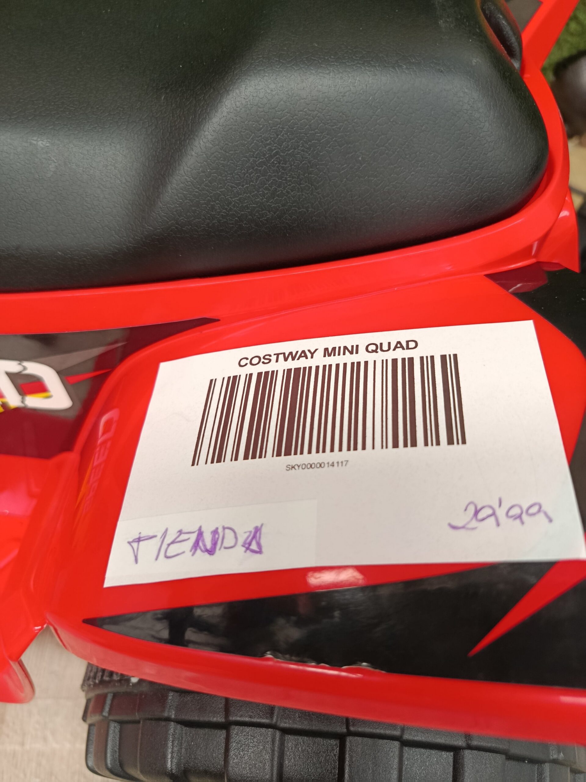 MINI QUAD INFANTIL A BATERIA COSTWAY - Imagen 8
