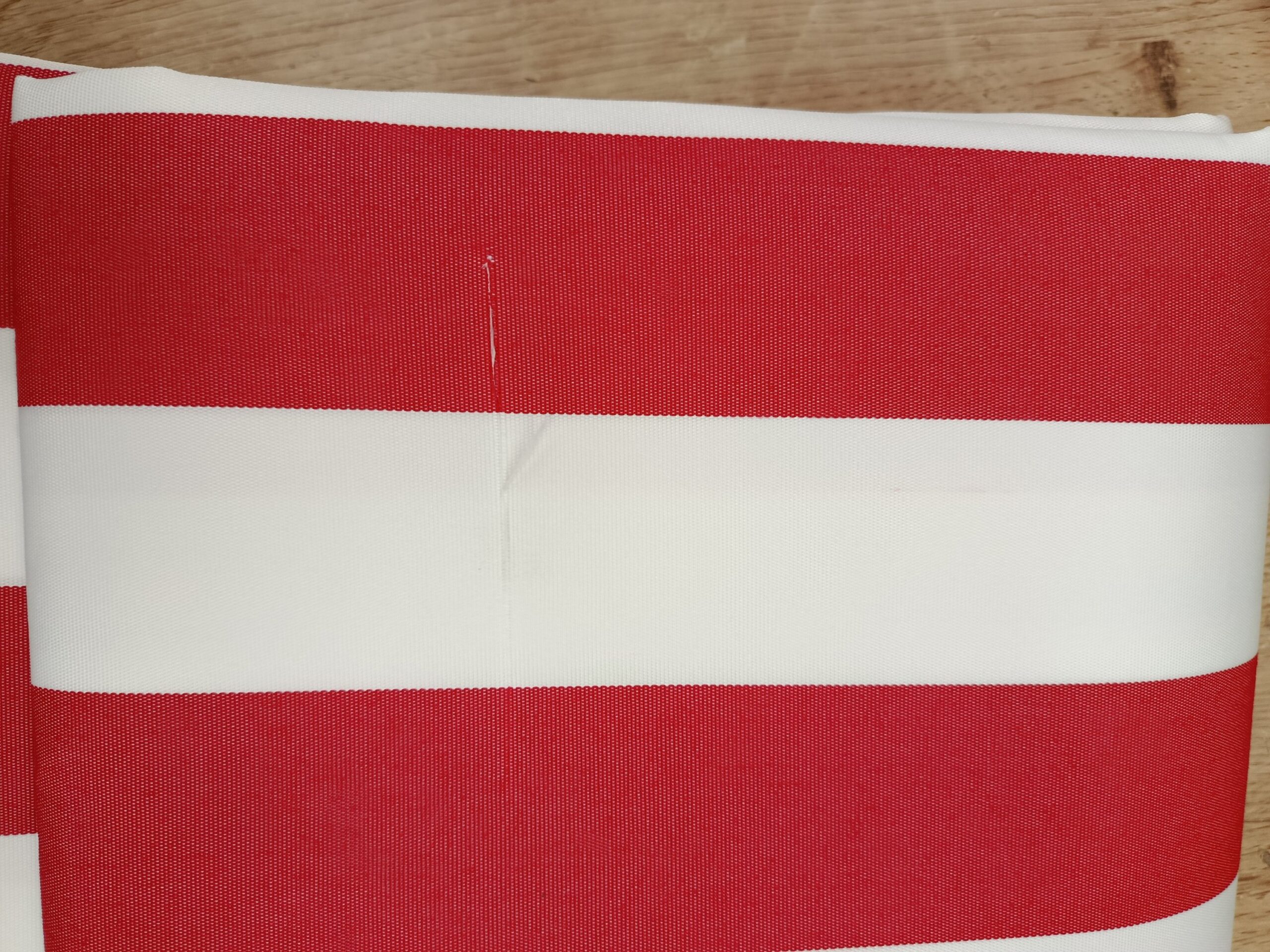 vidaXL Tela de Repuesto para toldo Rojo y Blanco - Imagen 6