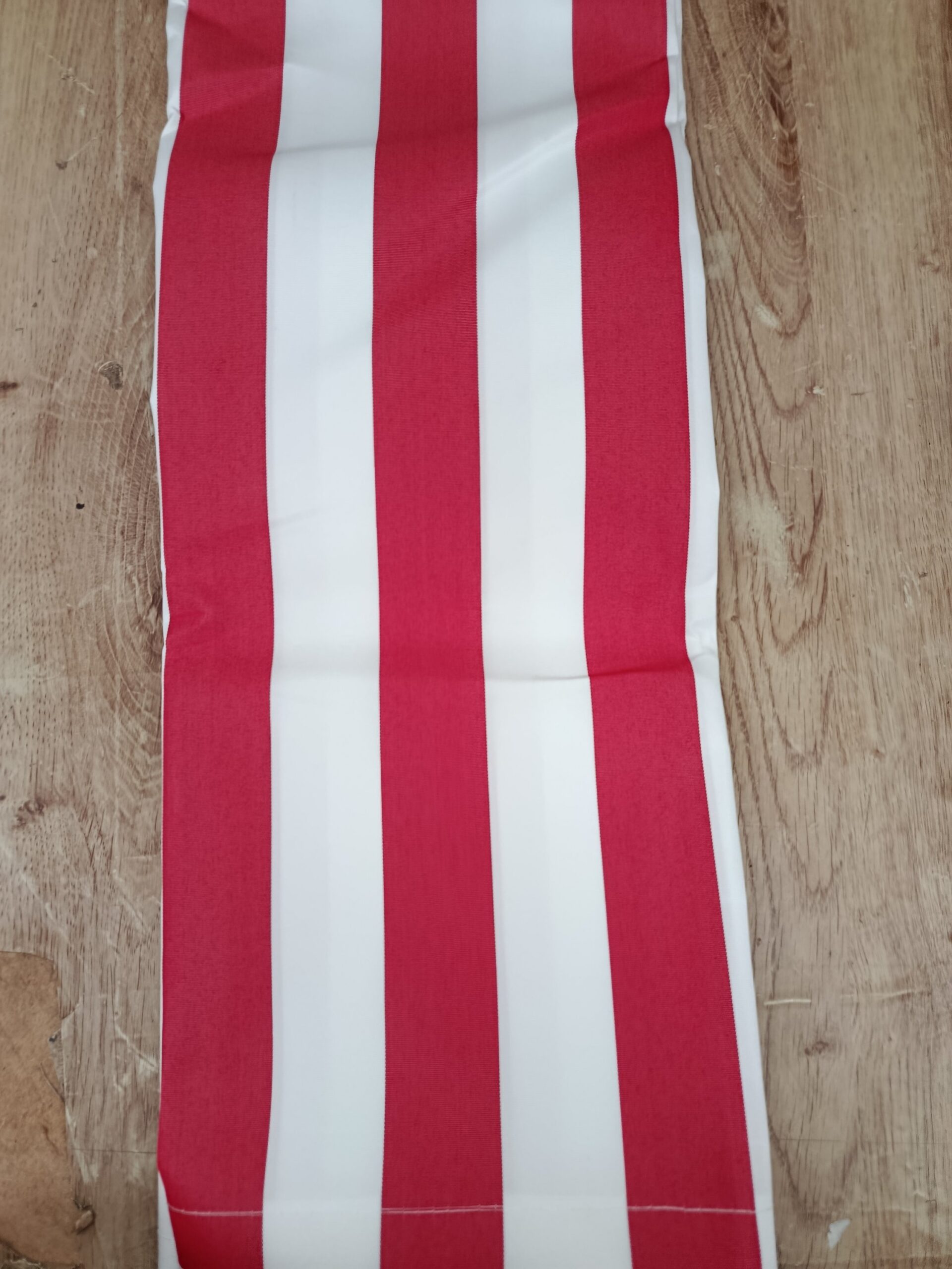 vidaXL Tela de Repuesto para toldo Rojo y Blanco - Imagen 5
