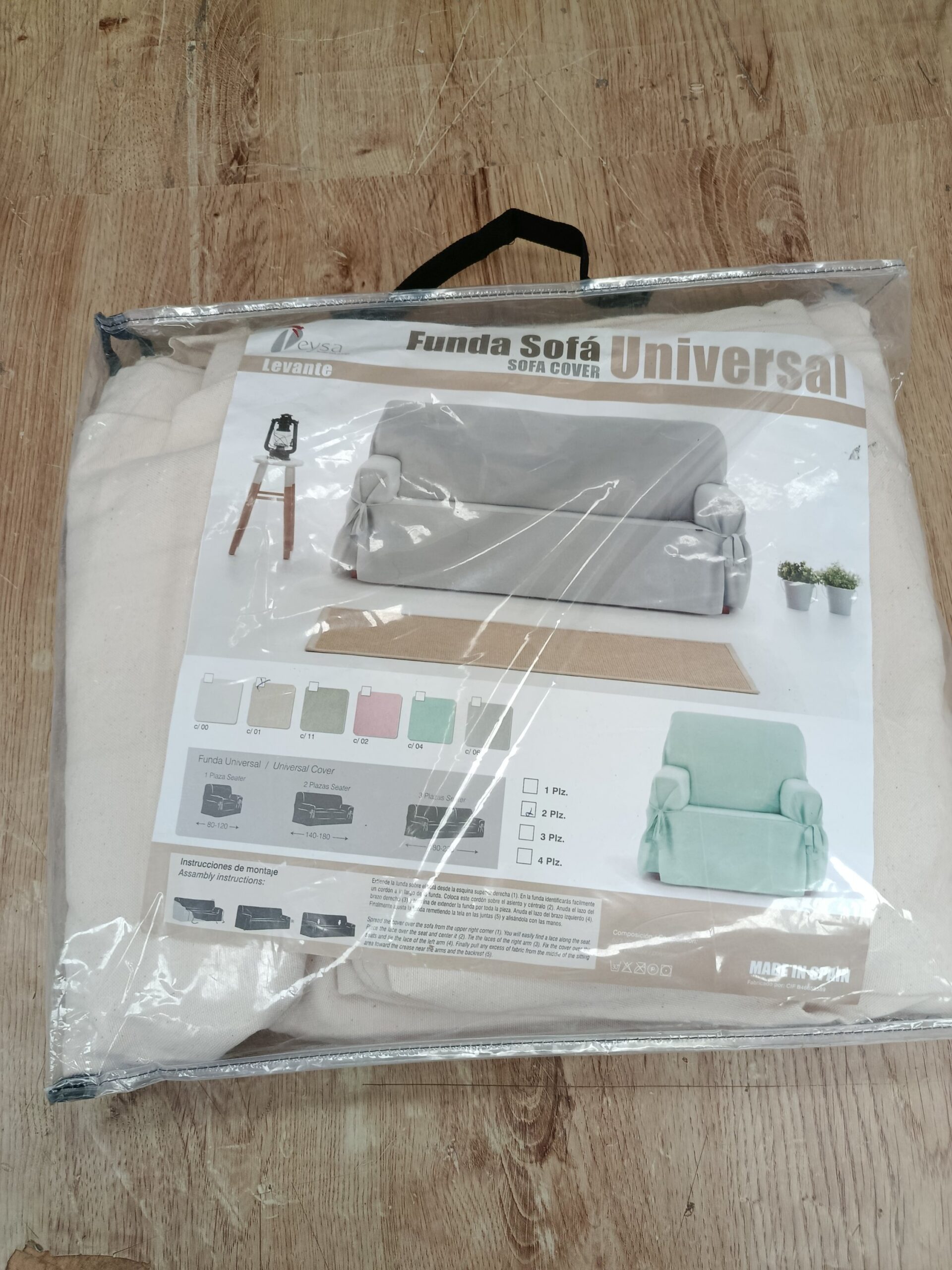 Eysa Levante Funda de sofá 2 plazas con Lazos - Imagen 3