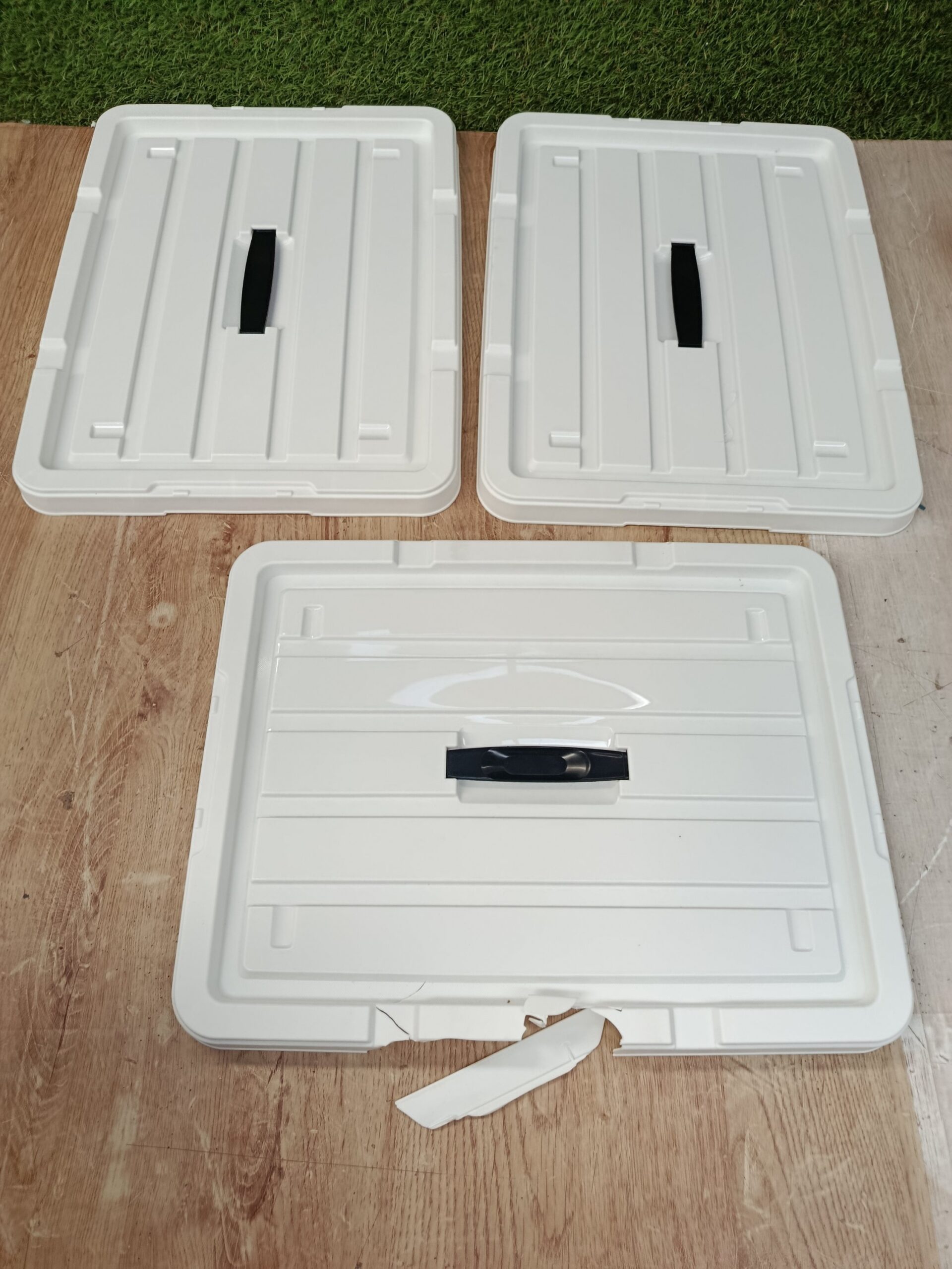 Cetomo 45L*3 Cajas de
almacenamiento de plástico - Imagen 5