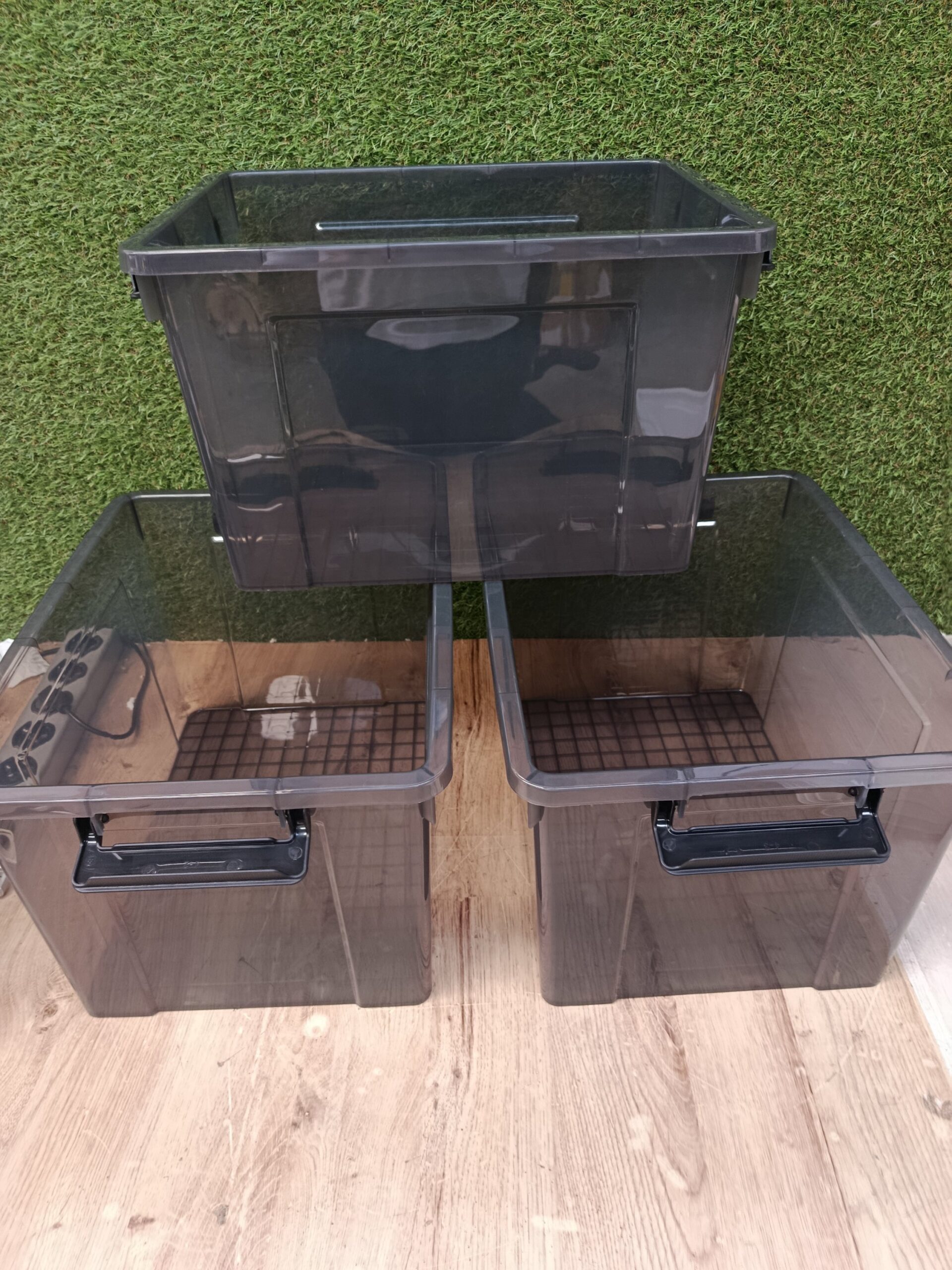 Cetomo 45L*3 Cajas de
almacenamiento de plástico - Imagen 3