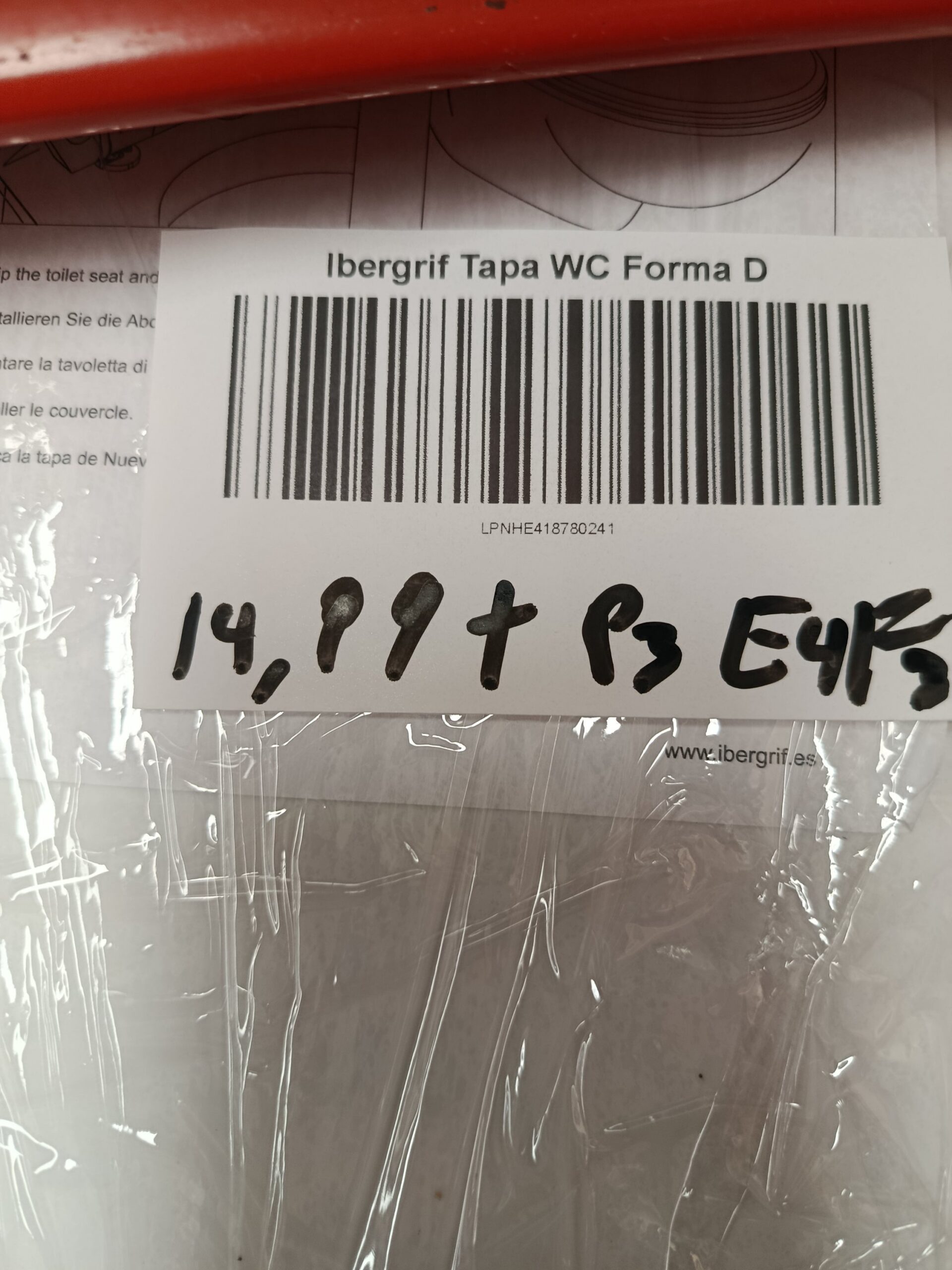 Tapa WC Forma D con Cierre Suave - Imagen 7