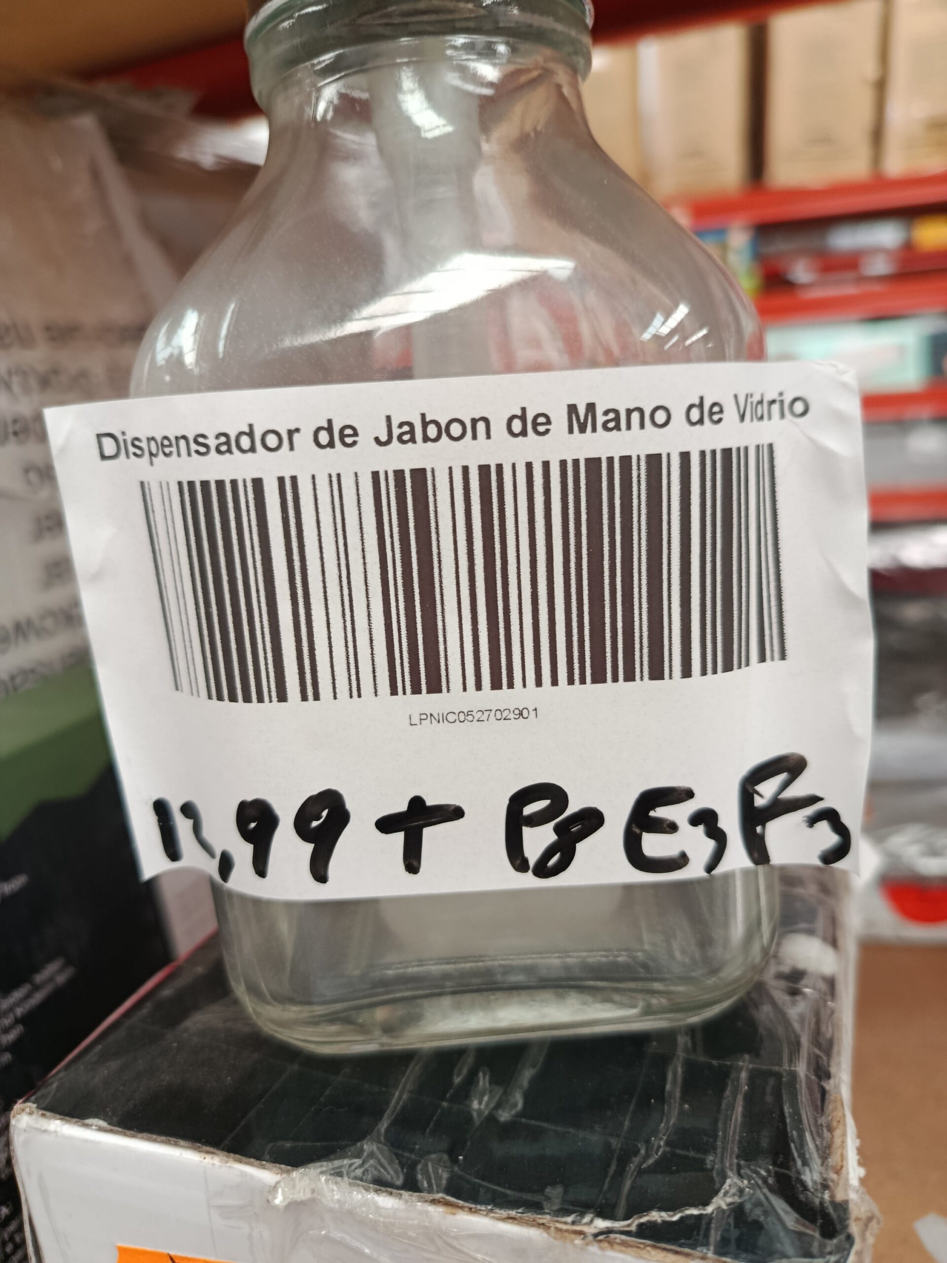 Dispensador de jabón de mano de
vidrio - Imagen 5