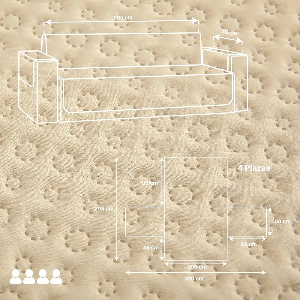 Todocama Funda Cubre sofá - Imagen 2