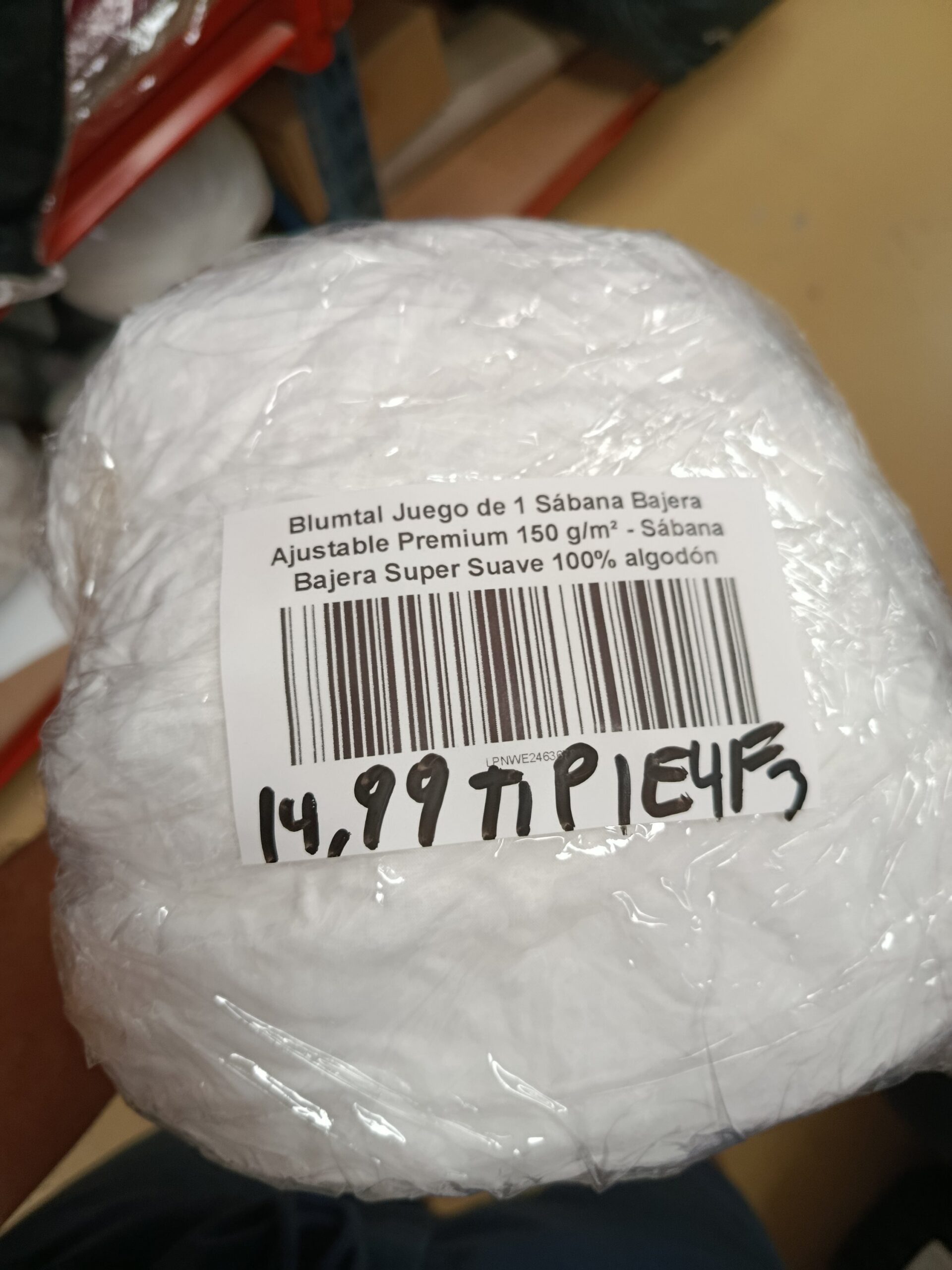 Juego de 1 sábana bajera ajustable premium 150gm - Imagen 7