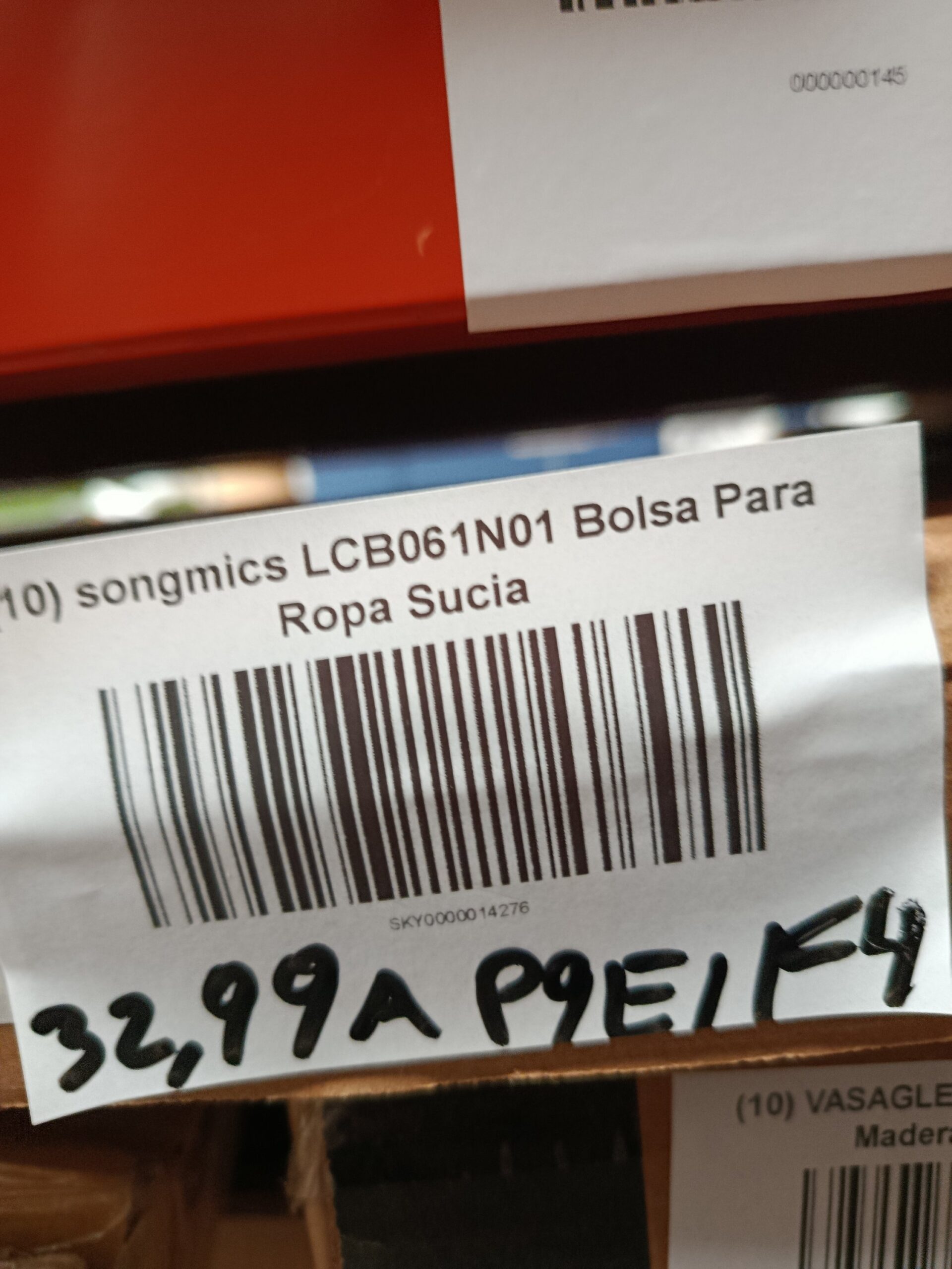 SONGMICS LCB062N01 Bolsa para ropa sucia - Imagen 6