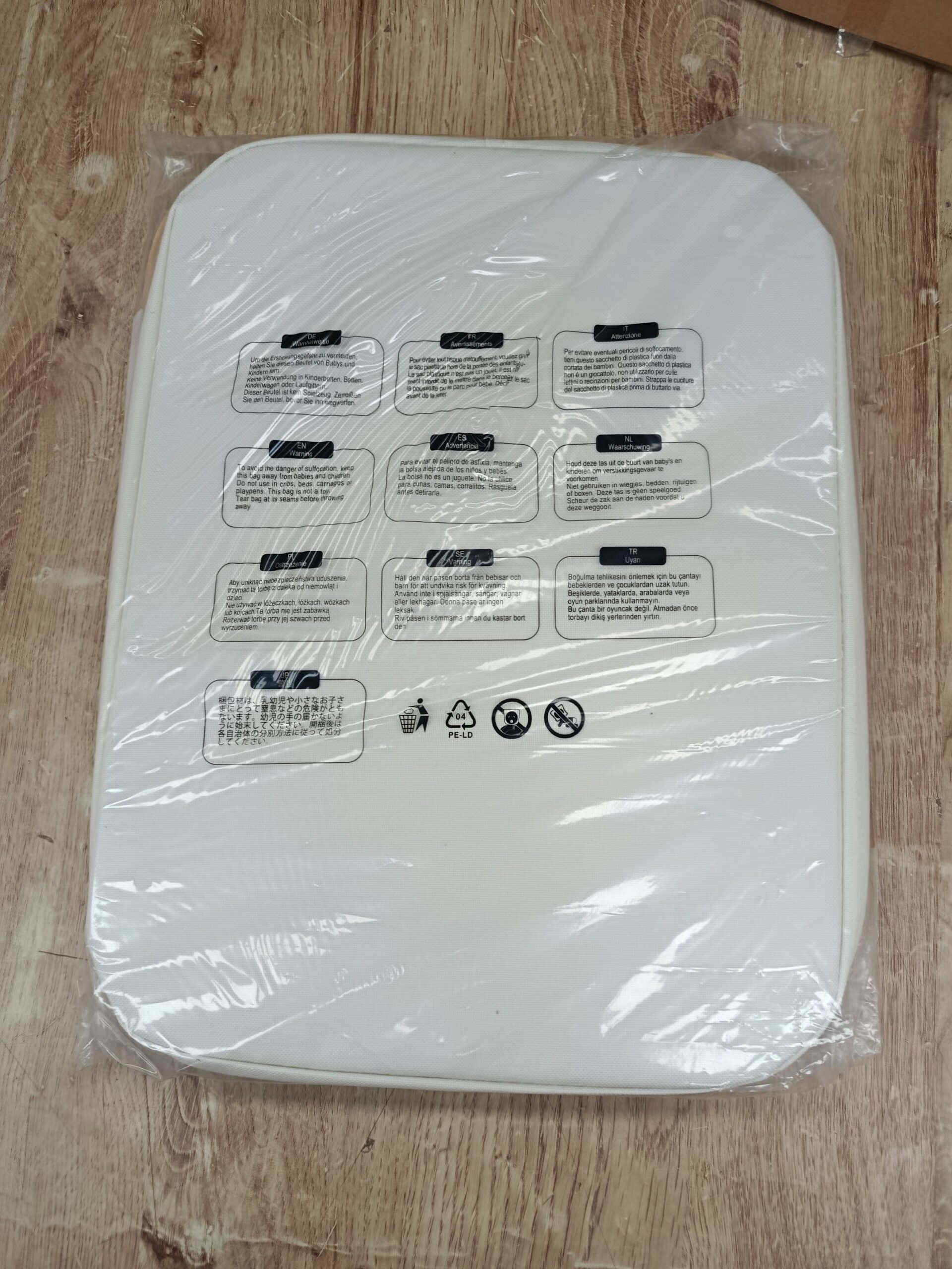 SONGMICS LCB509W01V1 Cesto de ropa sucia plegable - Imagen 3