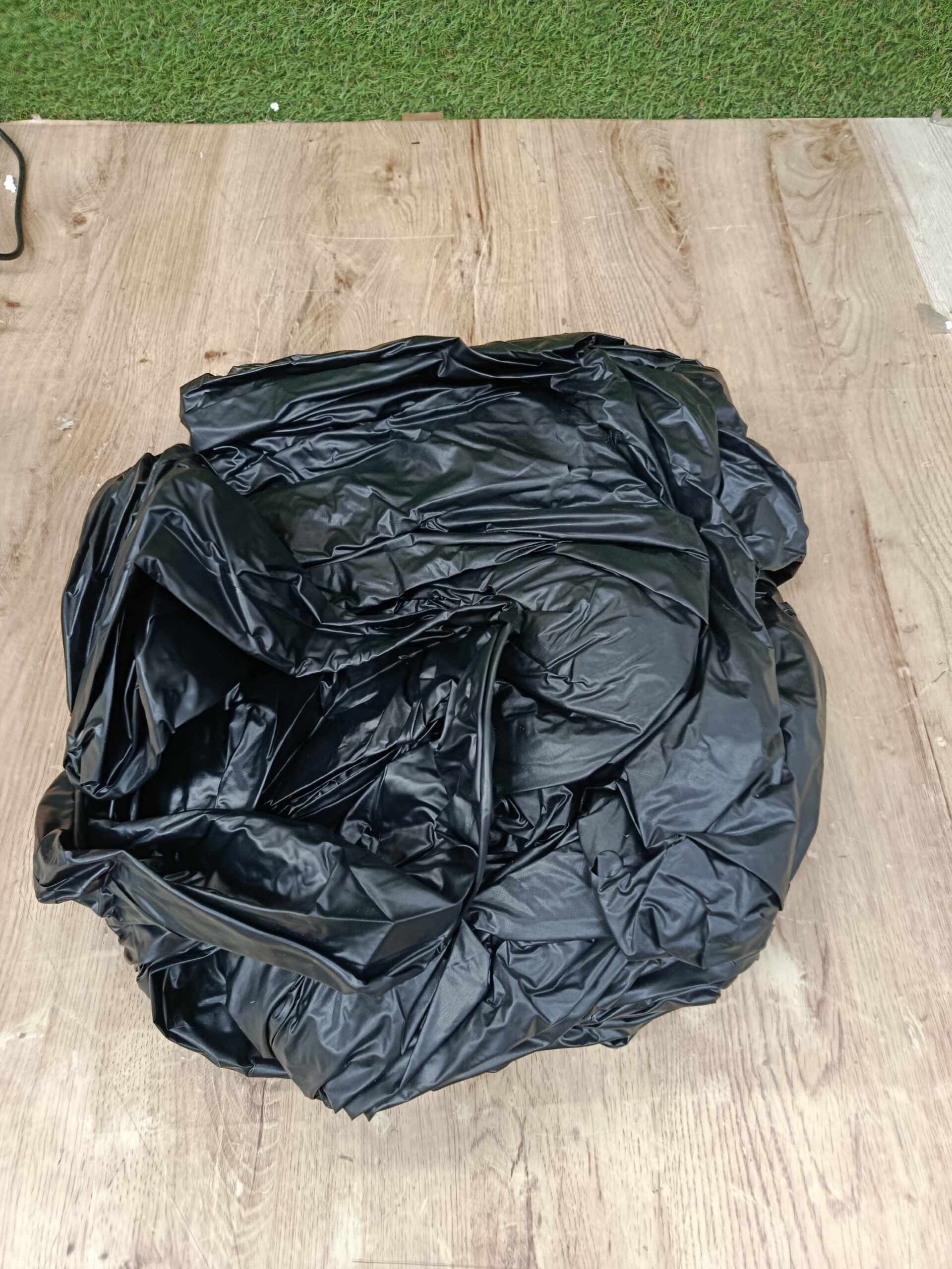 BESTWAY Cobertor de Invierno Redondo Ø493 cm de PVC para Piscinas Negro - Imagen 3