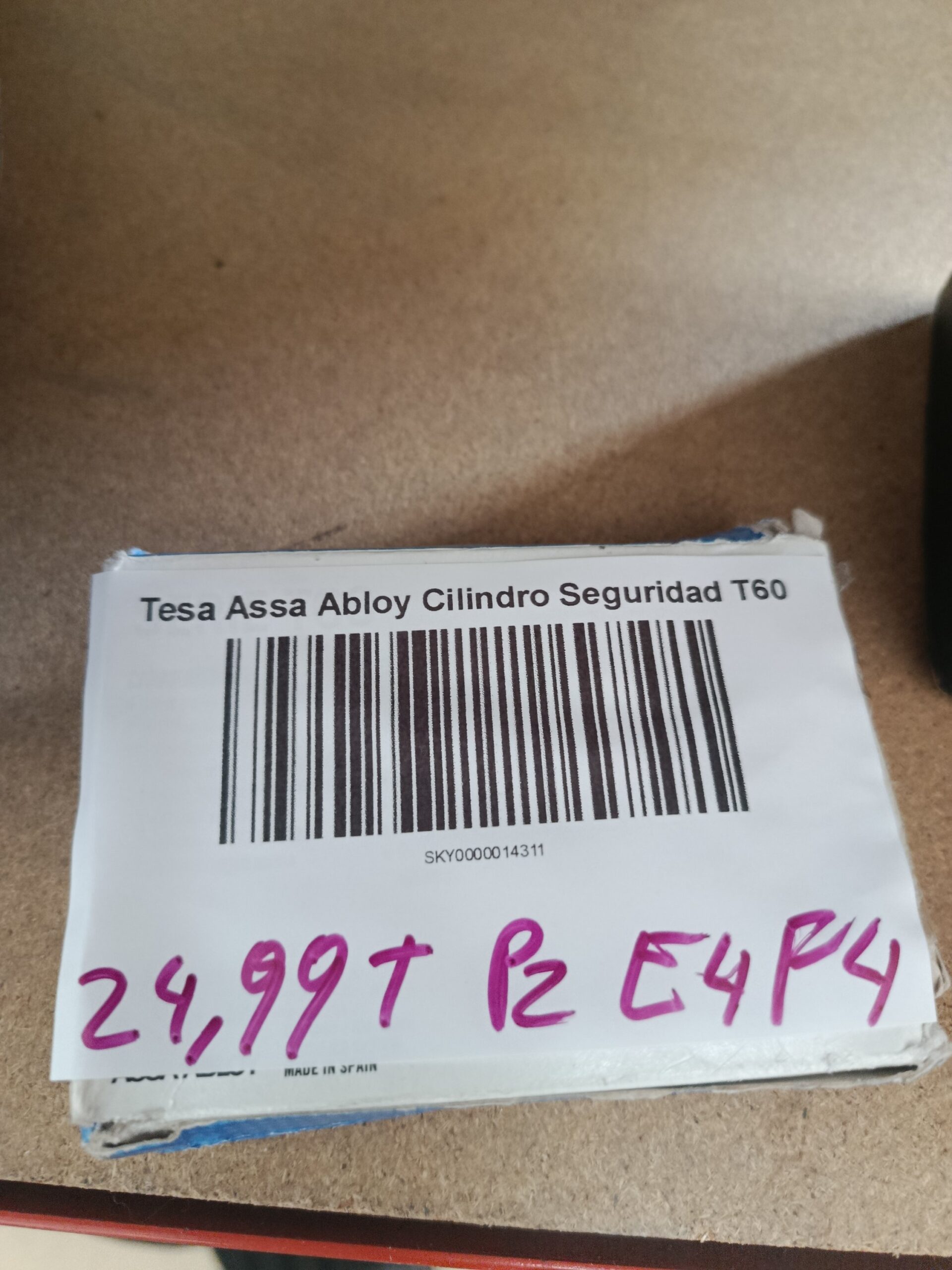Tesa Assa Abloy Cilindro Seguridad T60 - Imagen 7