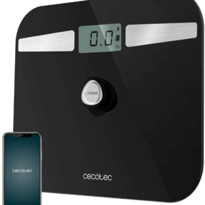 Cecotec Báscula de baño Surface Precision EcoPower 10200 Smart Healthy Black