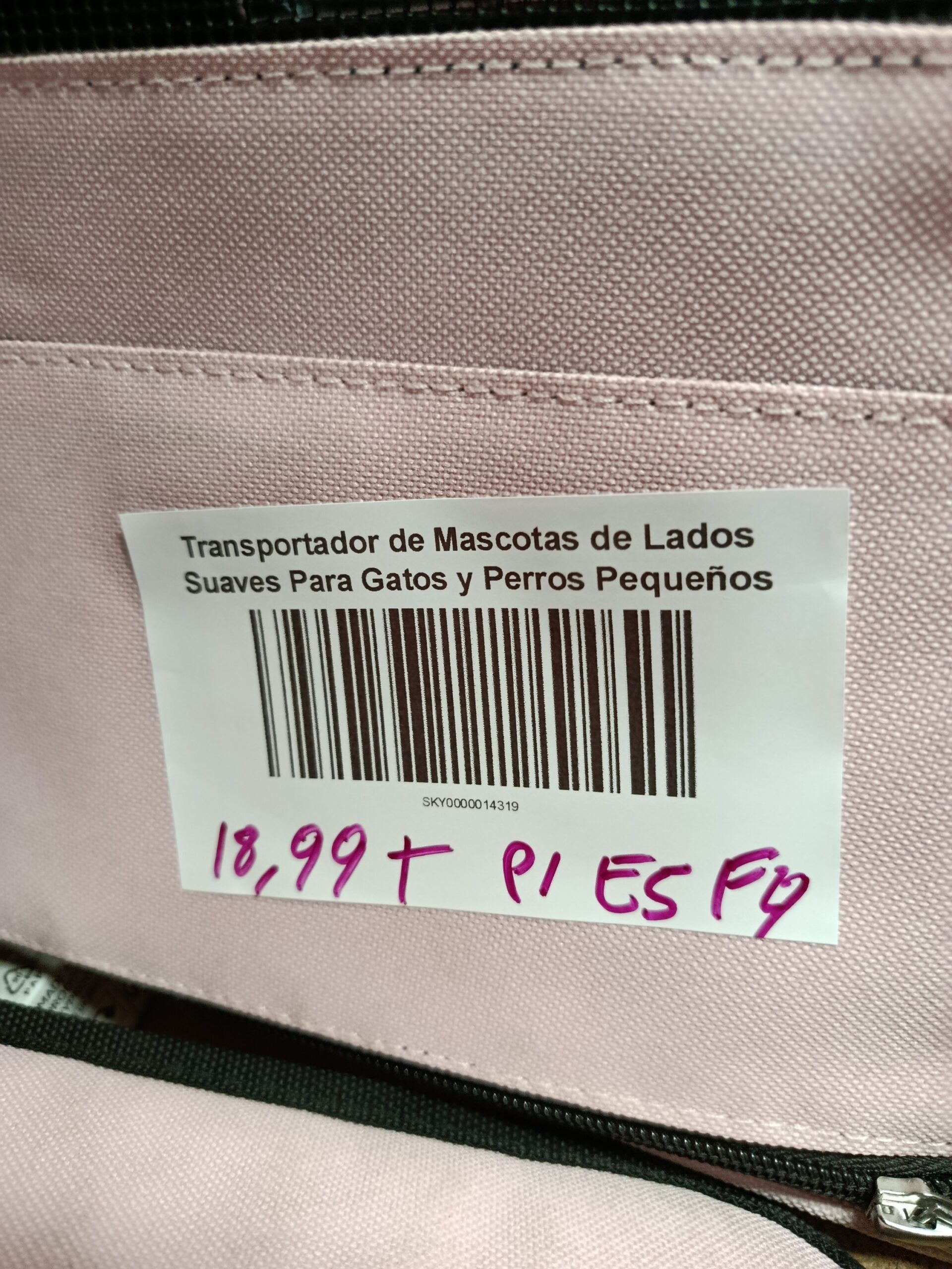 Transportador de mascotas de lados suaves para gatos y perros pequeños - Imagen 8