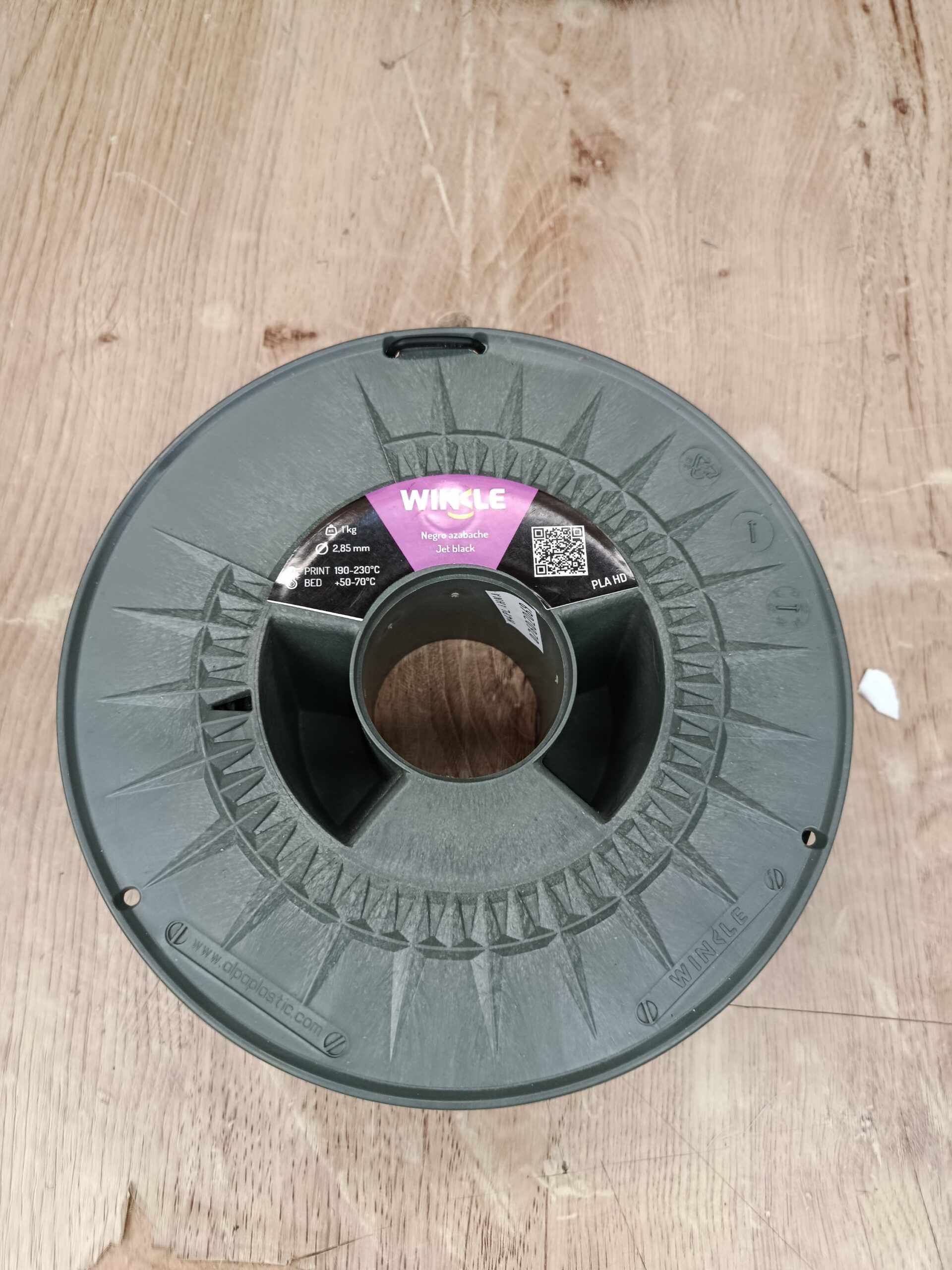 WINKLE Filamento PLA Tough 2.85mm Negro 1kg Filamento Impresora 3D - Imagen 4