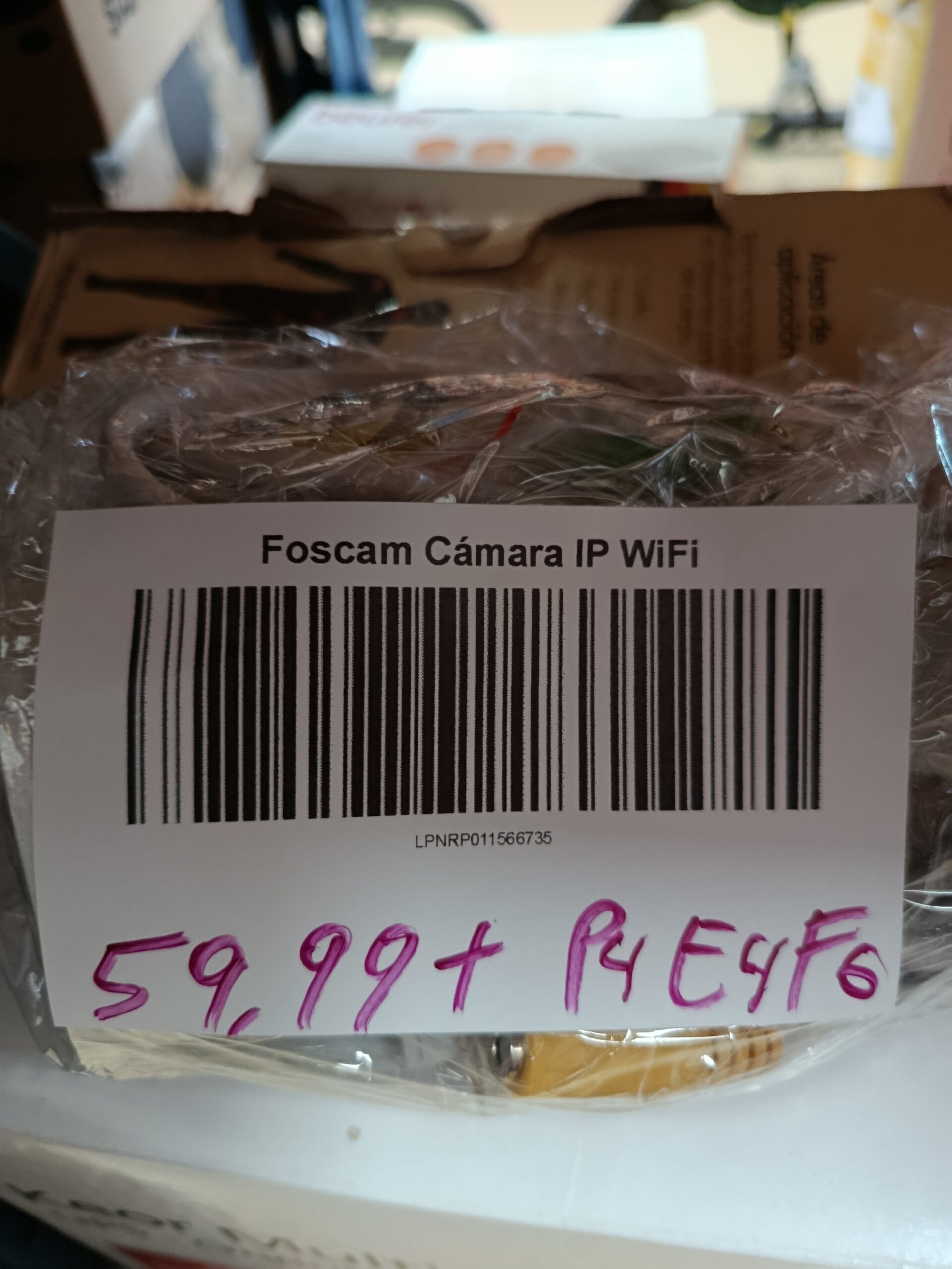 Foscam Cámara IP WiFi Seguridad Grabación en la NubeAI Detección Humana Visión Nocturna Compatible con Alexa. - Imagen 9