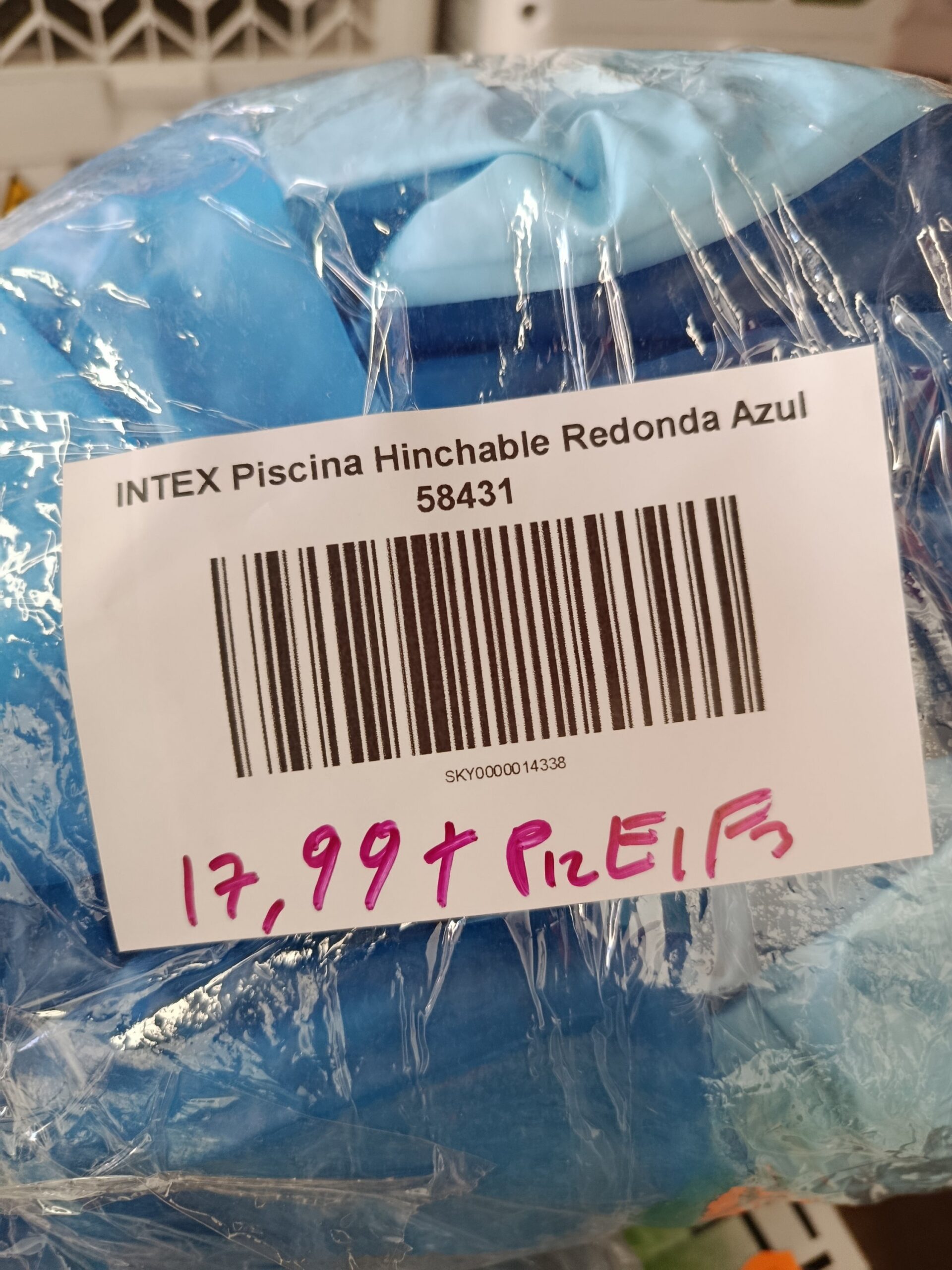 Piscina hinchable redonda azul INTEX 58431 - Imagen 6