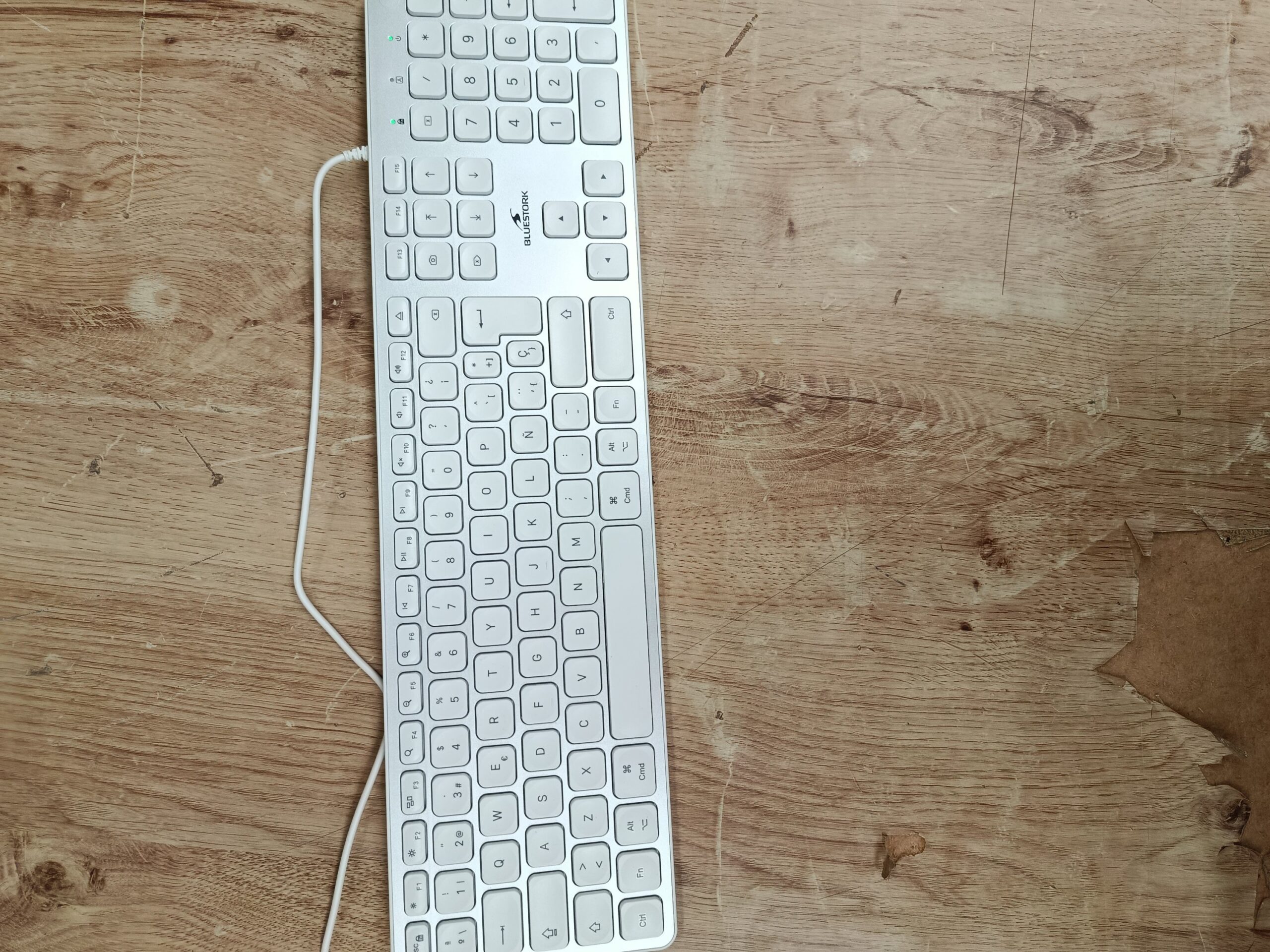 Bluestork Teclado QWERTY con Cable USB - Imagen 3