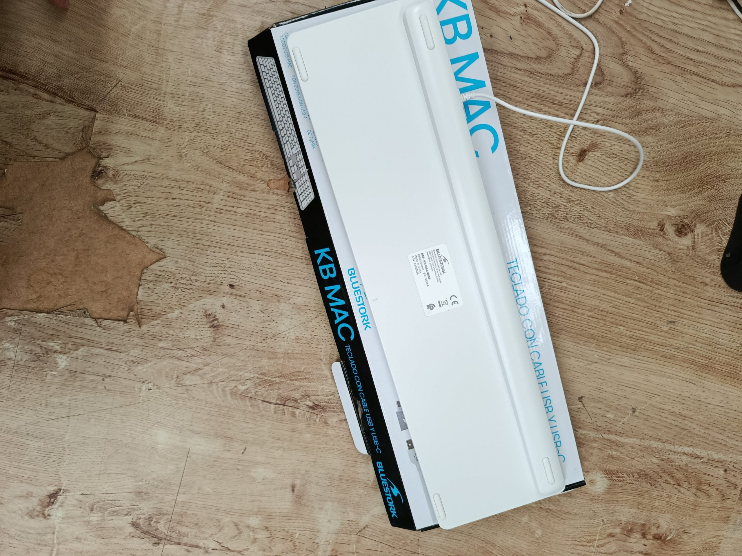 Bluestork Teclado QWERTY con Cable USB - Imagen 7