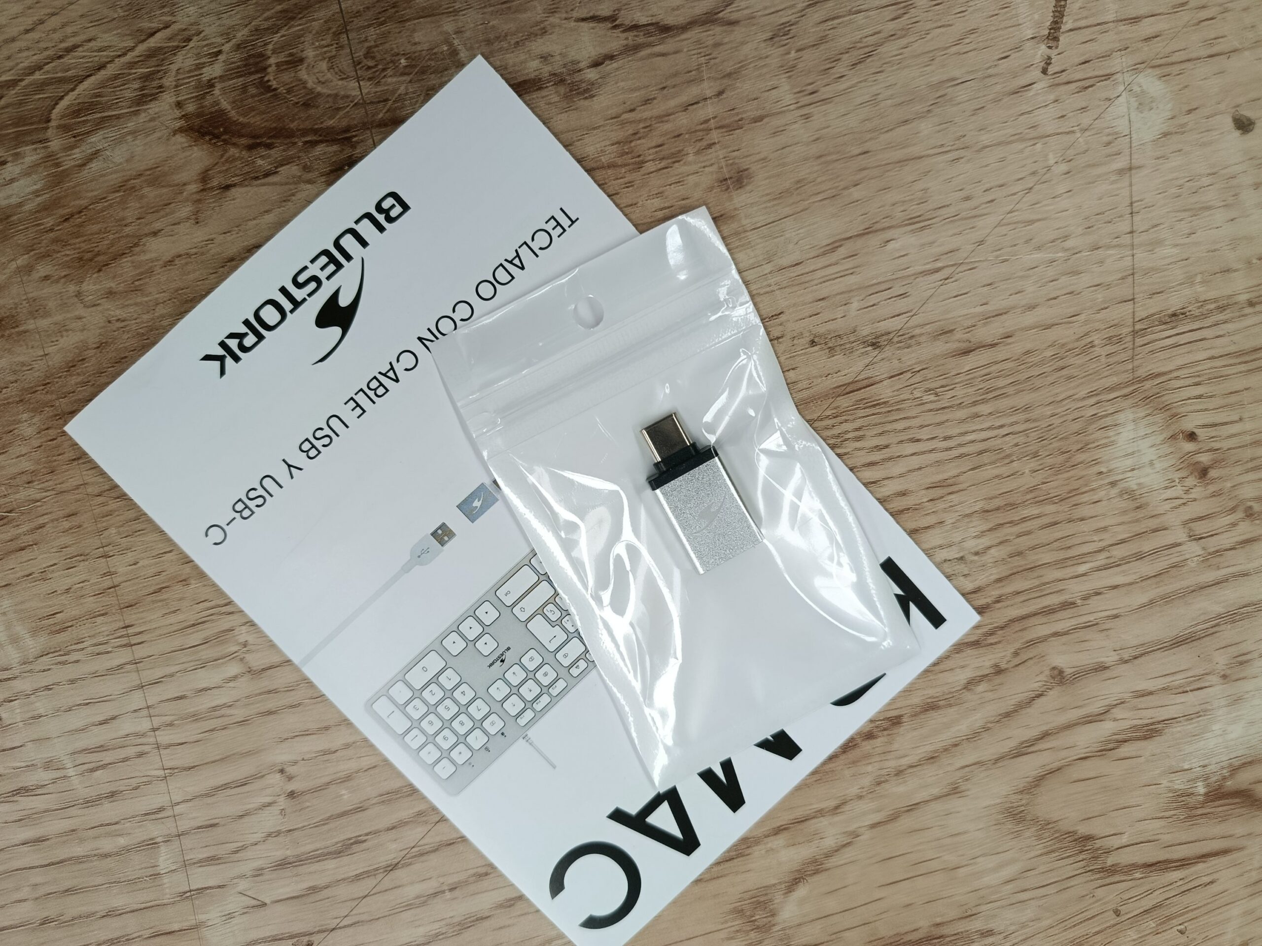 Bluestork Teclado QWERTY con Cable USB - Imagen 8