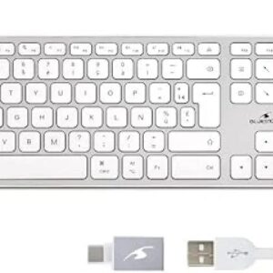 Bluestork Teclado QWERTY con Cable USB