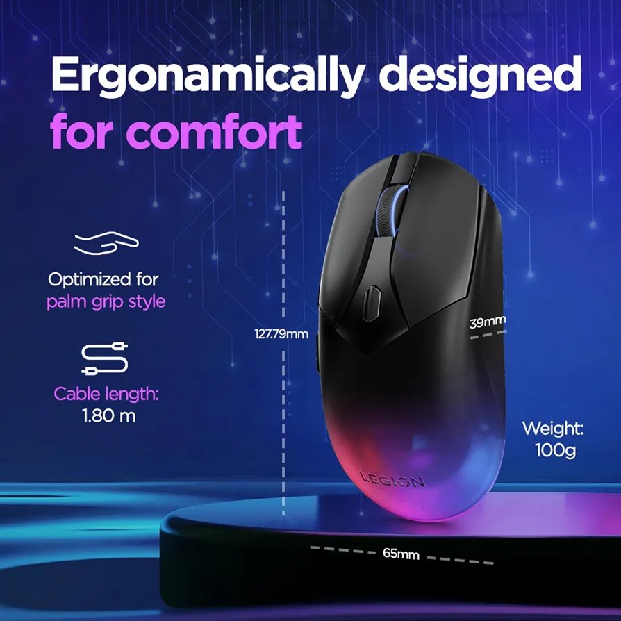 Lenovo Legion M410 - Ratón Gaming - Imagen 2