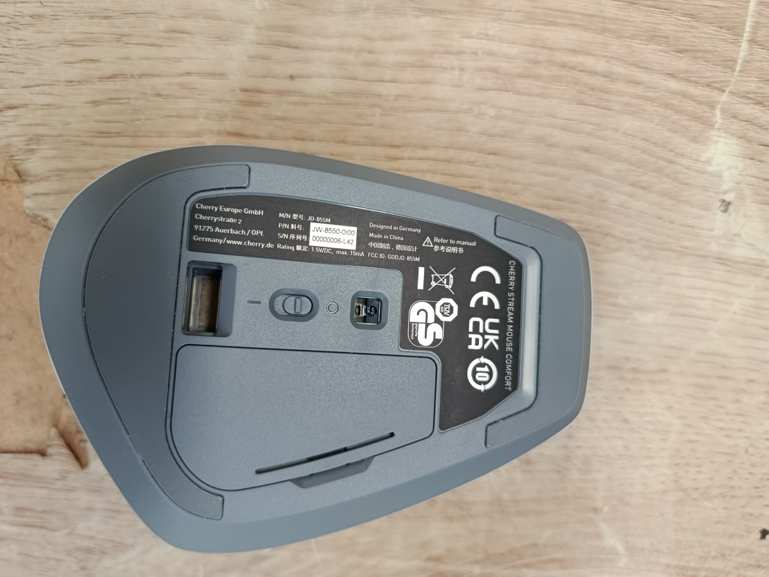 Cherry Stream Mouse Comfort - Imagen 4