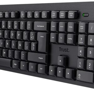 Trust ODY II Teclado Inalámbrico Silencioso QWERTY Español