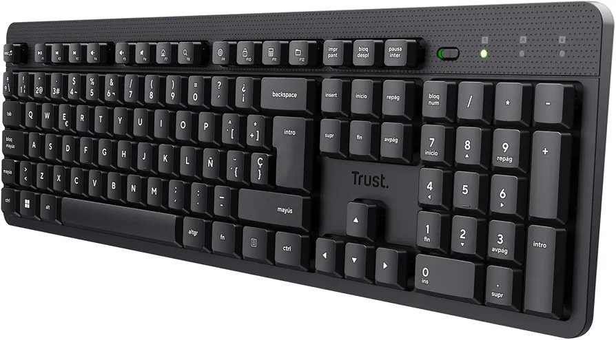 Trust ODY II Teclado Inalámbrico Silencioso QWERTY Español