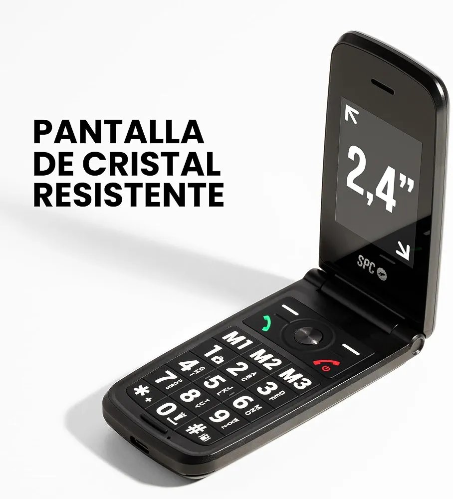 SPC Titan 2 - Teléfono móvil para Mayores con Teclas Grandes 4G. - Imagen 2