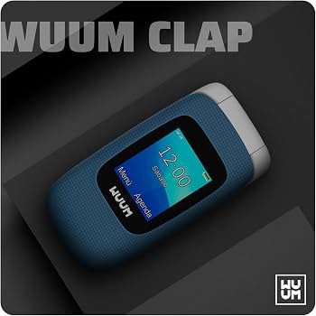 WUUM Clap – Teléfono Móvil de Tapa con Doble Pantalla - Imagen 2