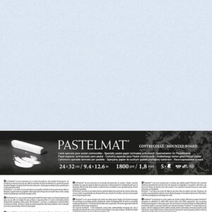 Clairefontaine 796013C Papel Pastelmat encolado 5 hojas de cartulina especial