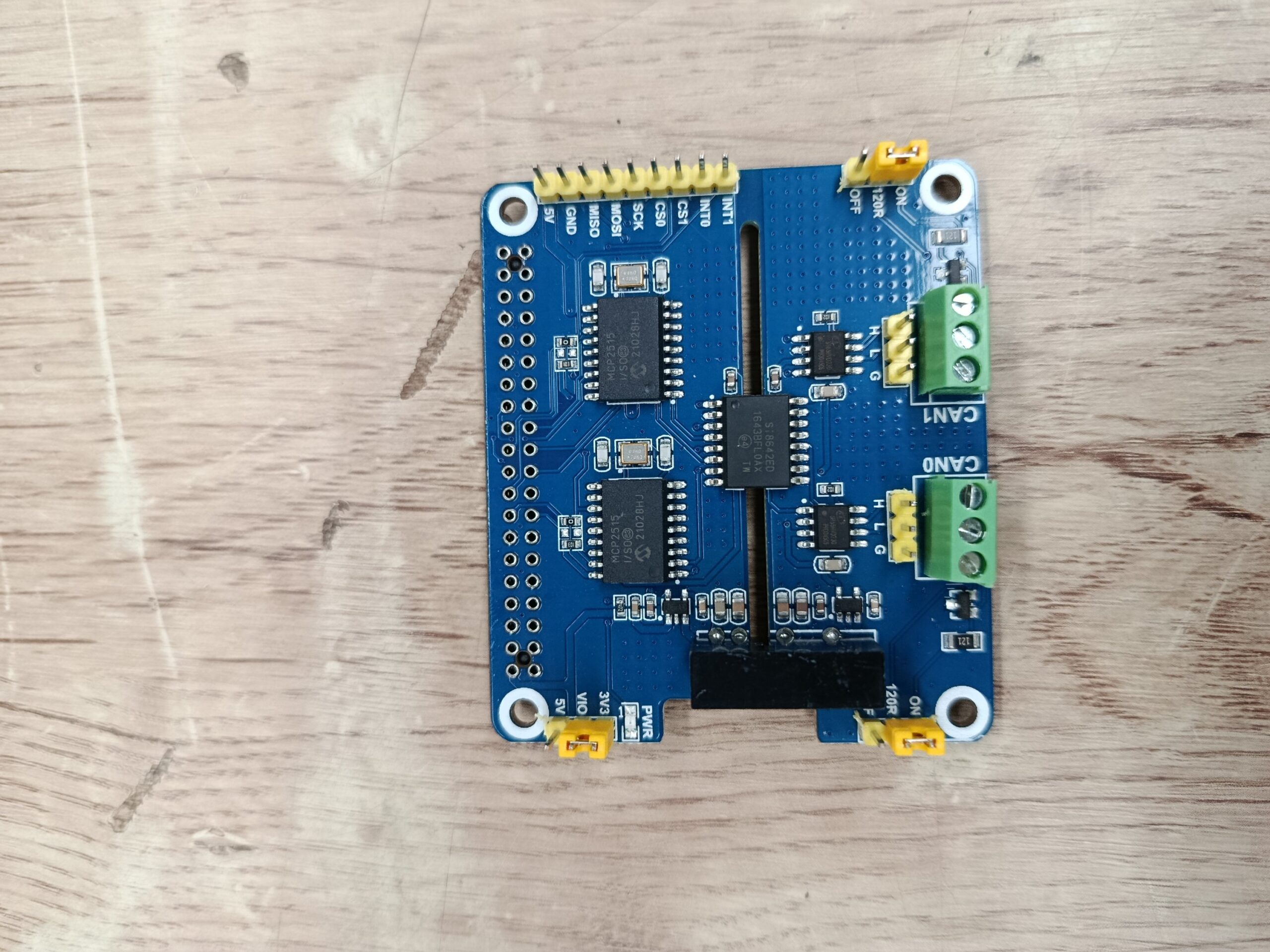 Placa de expansión CAN Hat de 2 canales aislada para Raspberry - Imagen 3