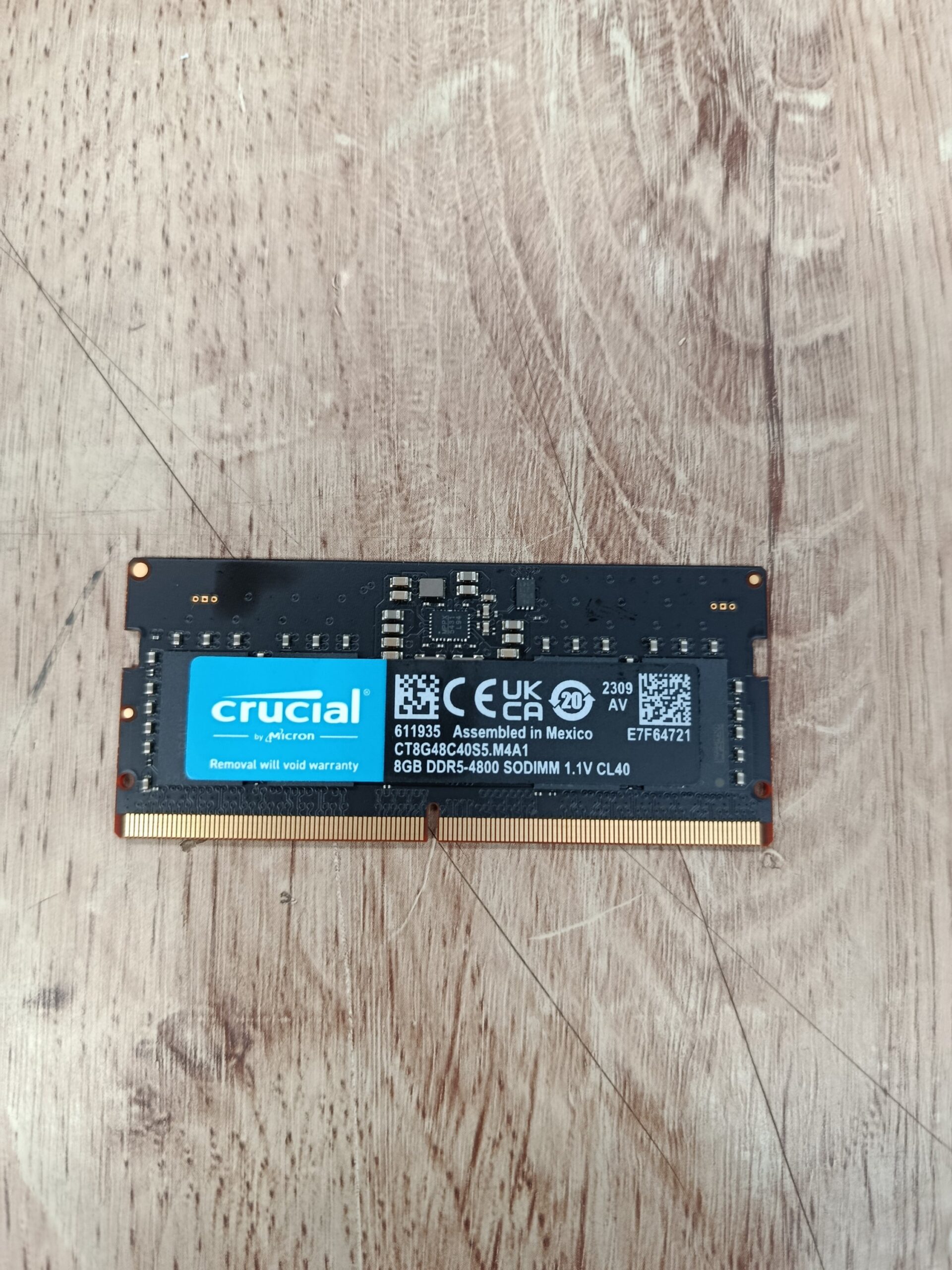 Crucial RAM DDR5 8GB 4800MHz - Imagen 3