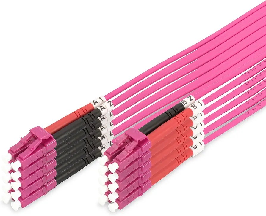 DIGITUS Cable de fibra óptica OM4 5 en 1