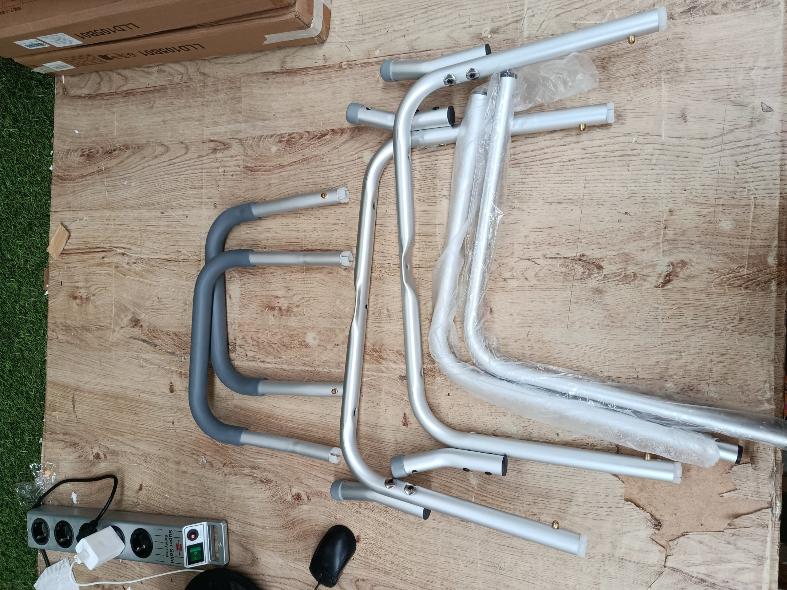 VOUNOT® Silla de Ducha con Respaldo y Reposabrazos - Imagen 5