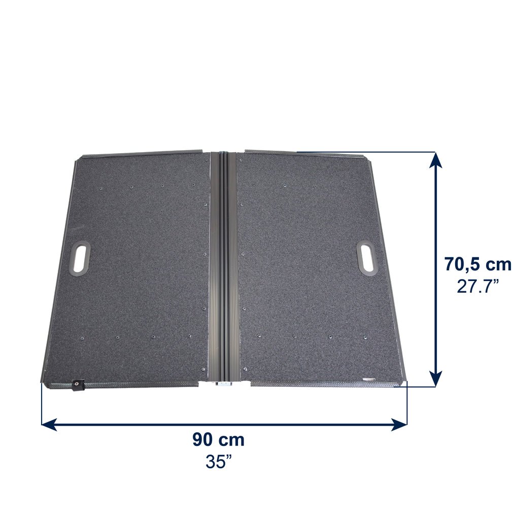 Rampa para Silla de Ruedas Plegable de Aluminio - Imagen 2