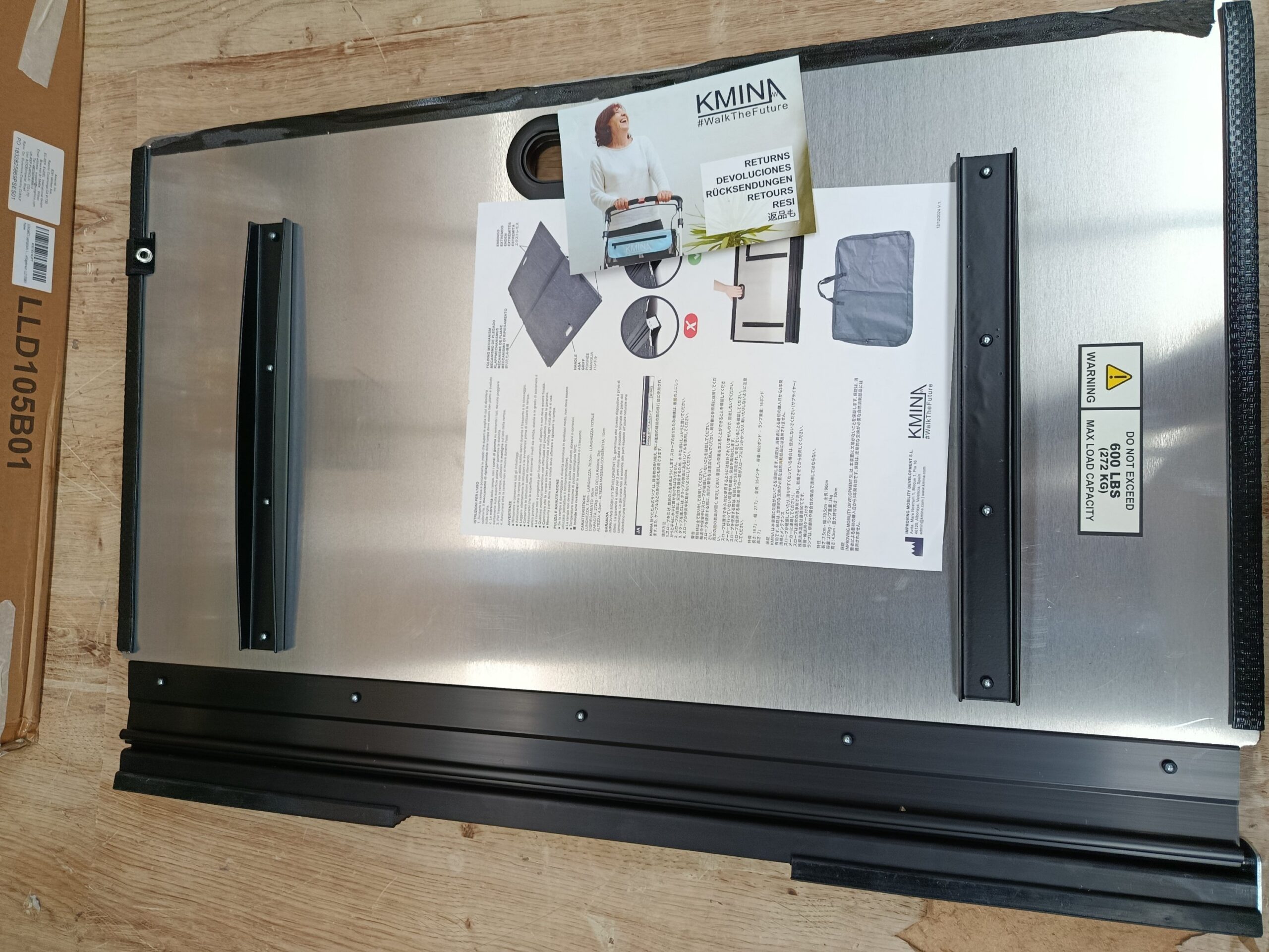 Rampa para Silla de Ruedas Plegable de Aluminio - Imagen 4