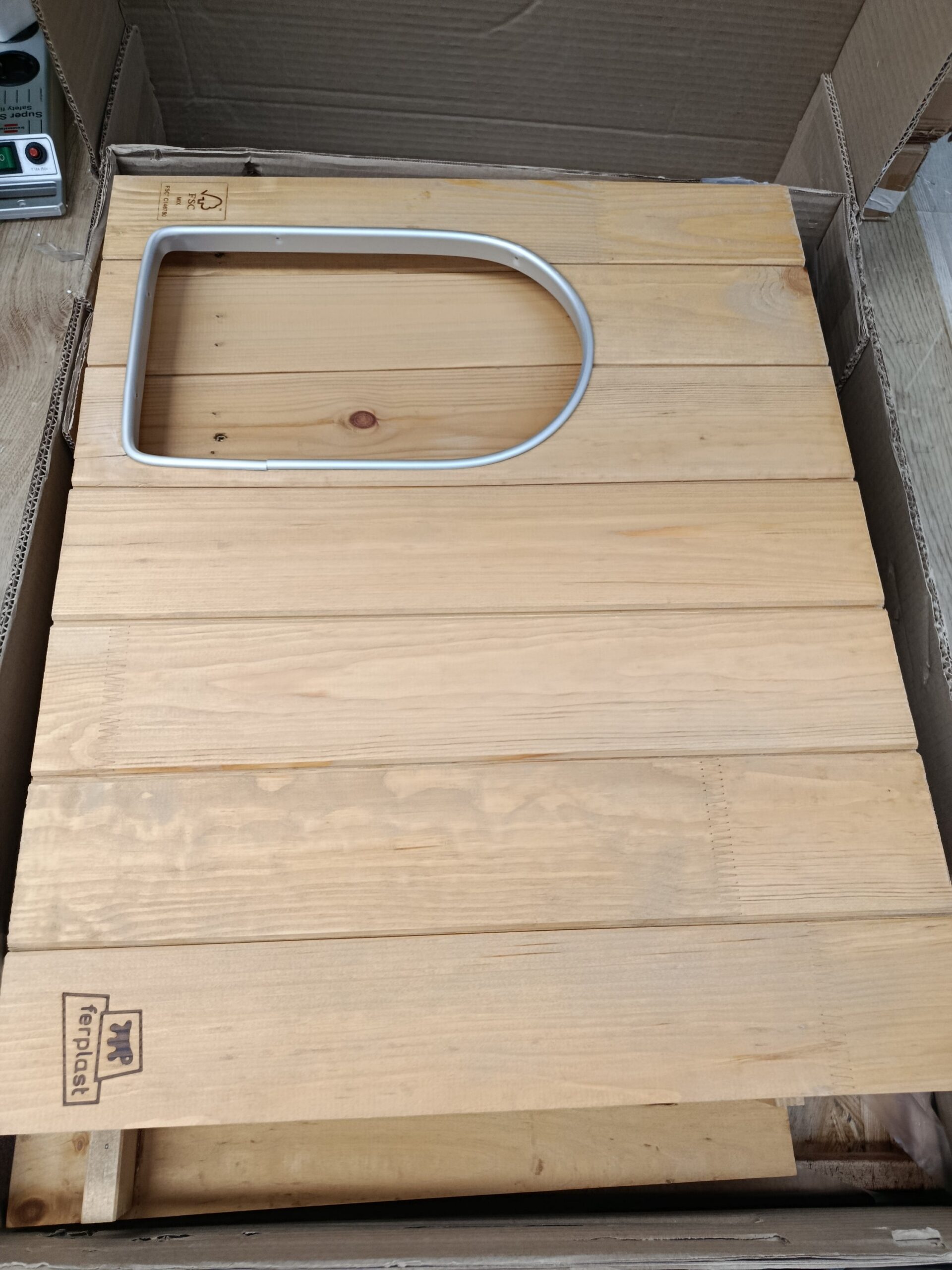 Ferplast BAITA Caseta Perro Exterior Madera - Imagen 3