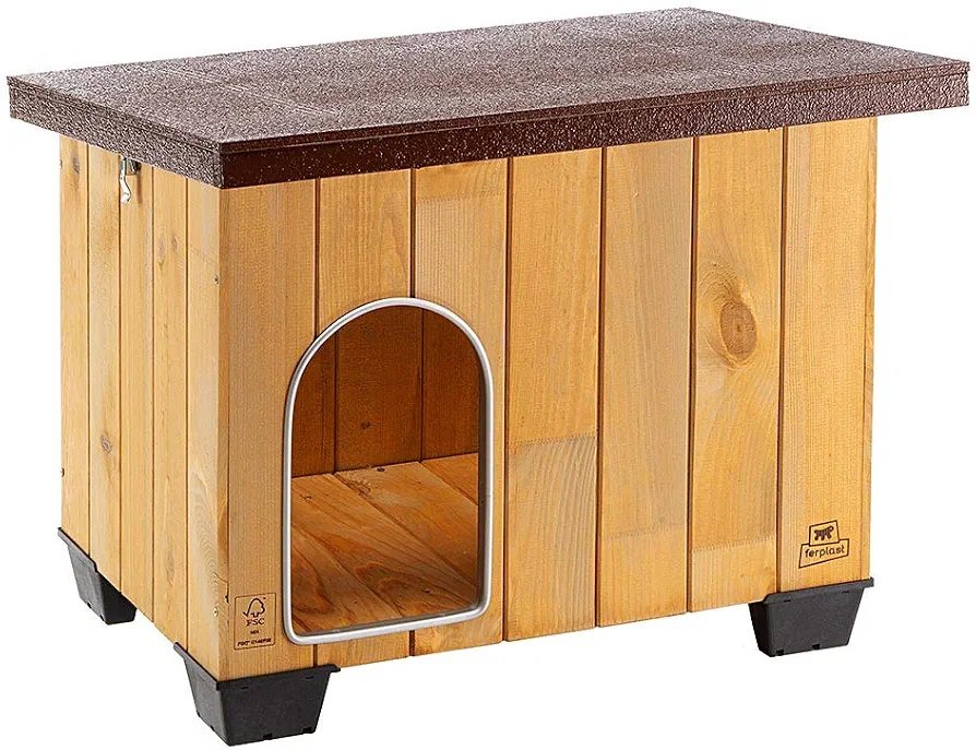 Ferplast BAITA Caseta Perro Exterior Madera