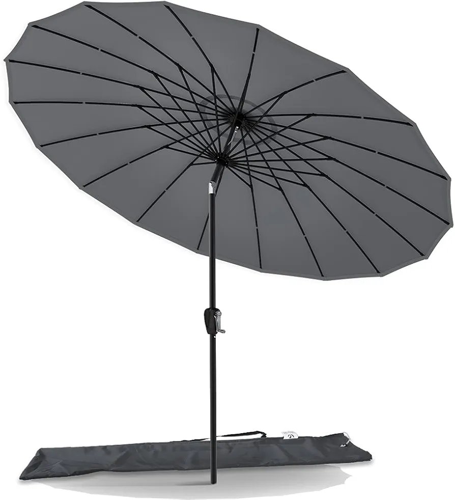 VOUNOT® 270 cm Shanghai Sombrilla Jardín