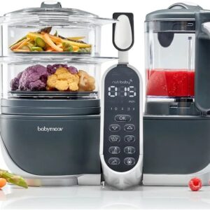 Babymoov Nutribaby Plus 6 en 1 procesador de alimentos para bebés